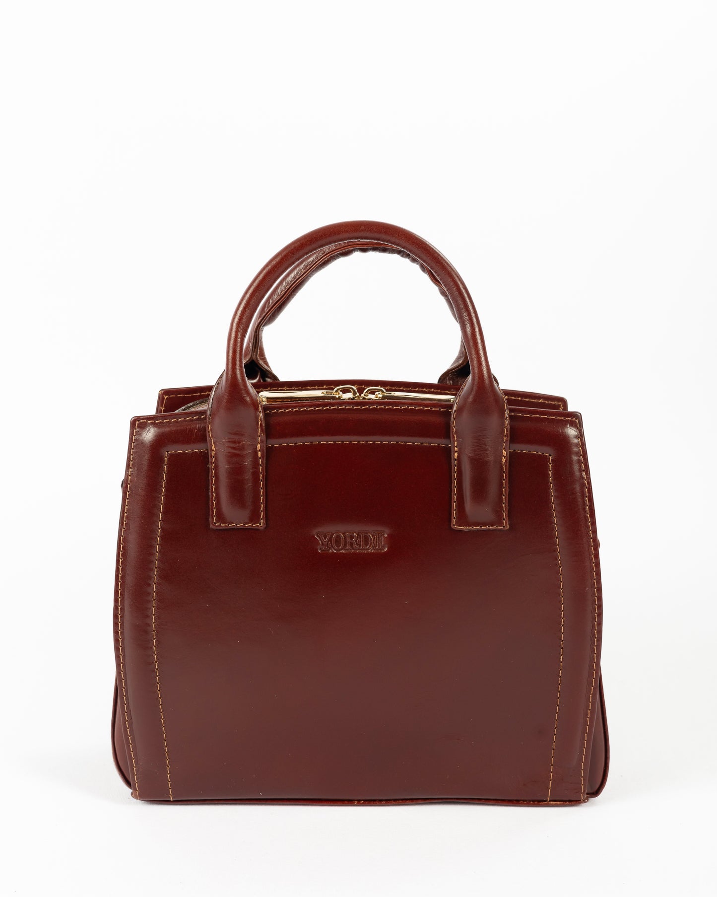 Cartera Mini Karin | Borgoña Pátina