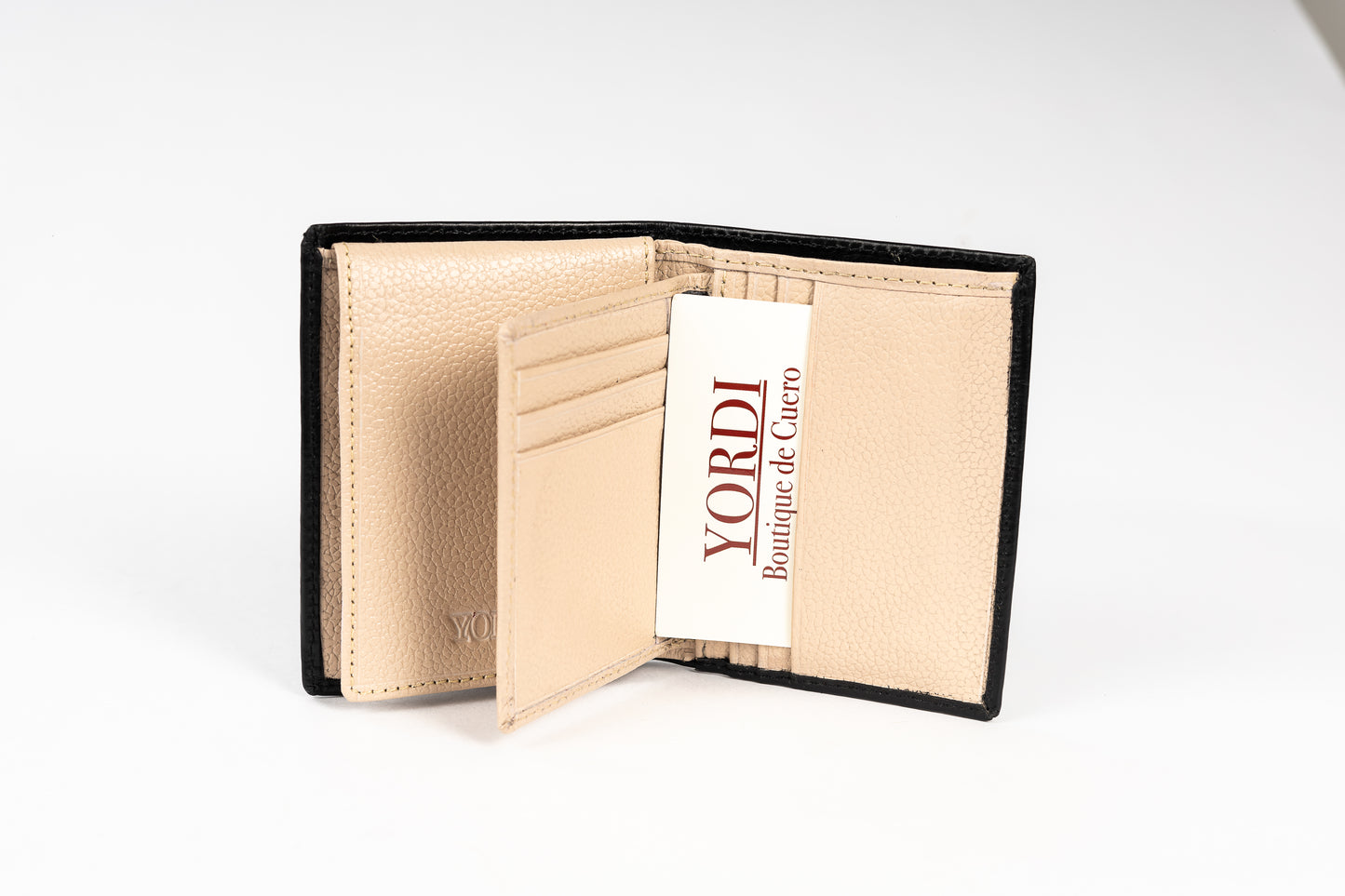 BILLETERA LAZIO (NEGRO/BEIGE)