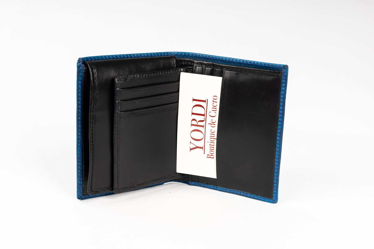 BILLETERA LAZIO (AZUL/NEGRO)
