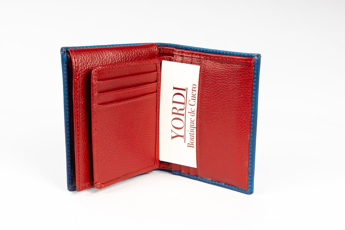 BILLETERA LAZIO (AZUL/ROJO)