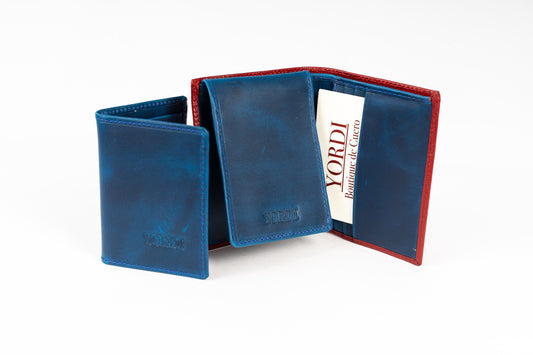 BILLETERA LAZIO (ROJO/AZUL)