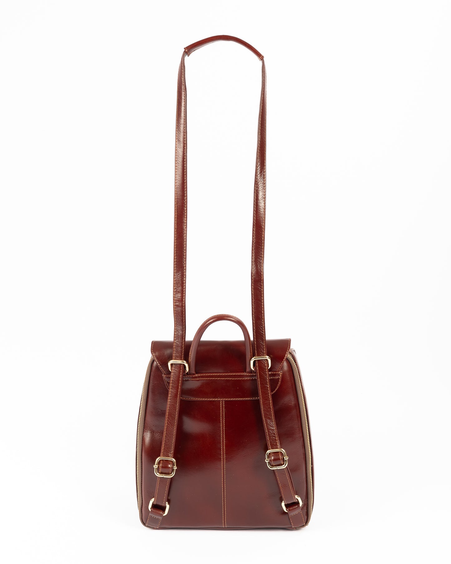 Morral Alessia — Borgoña Pátina / Cocodrilo