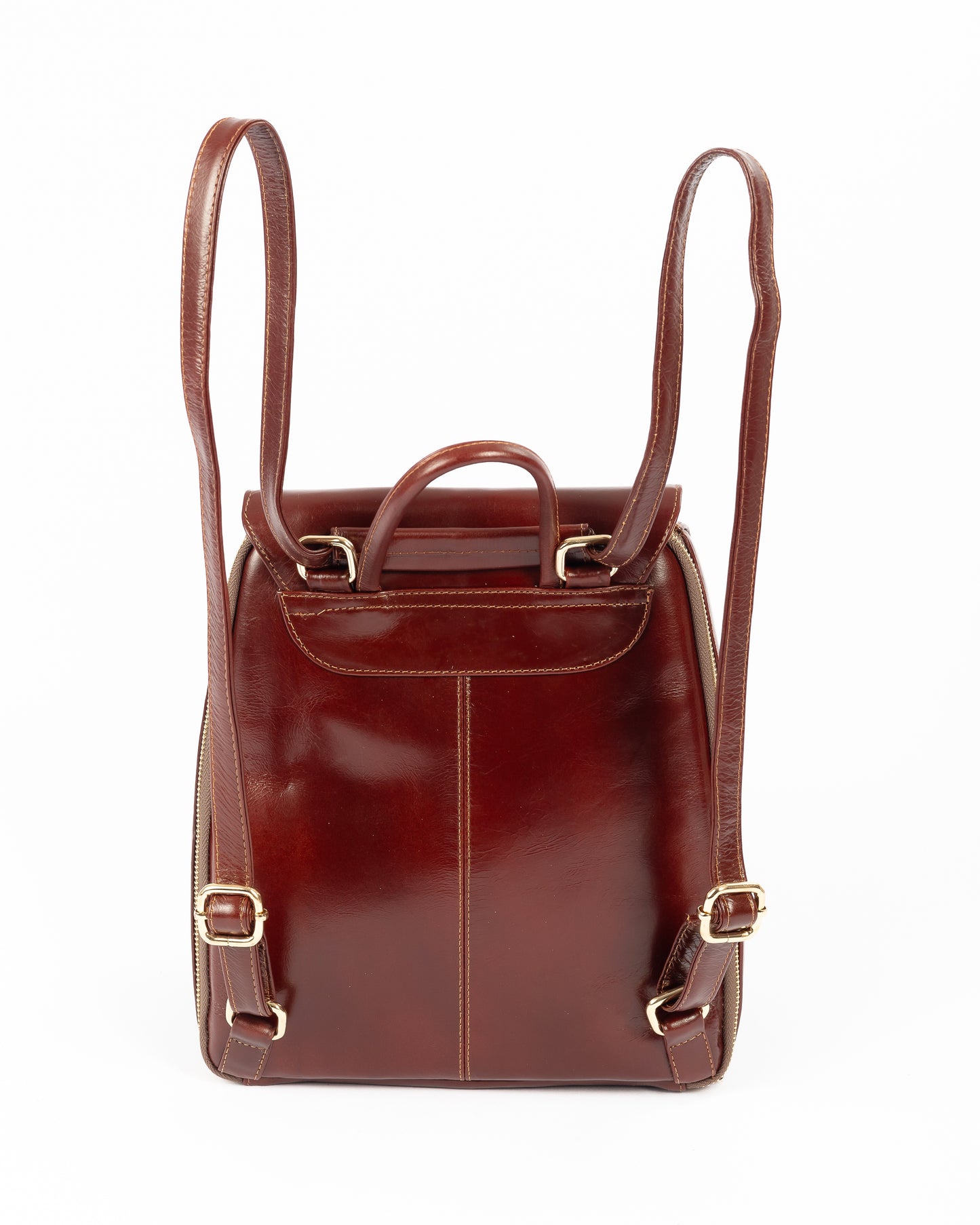 Morral Alessia — Borgoña Pátina / Cocodrilo