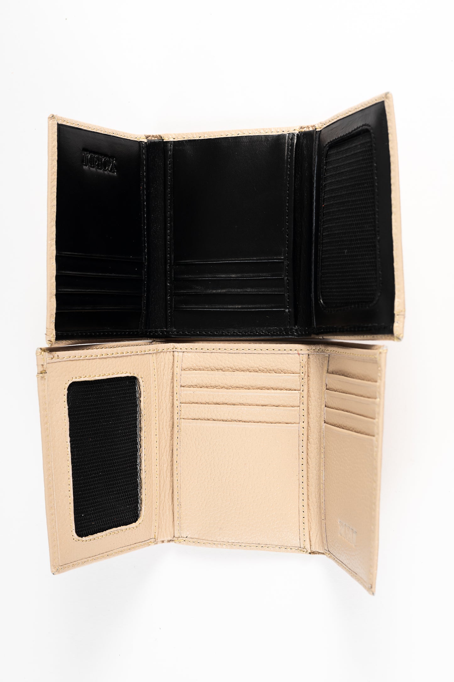 BILLETERA TRIPARTITA (BEIGE)