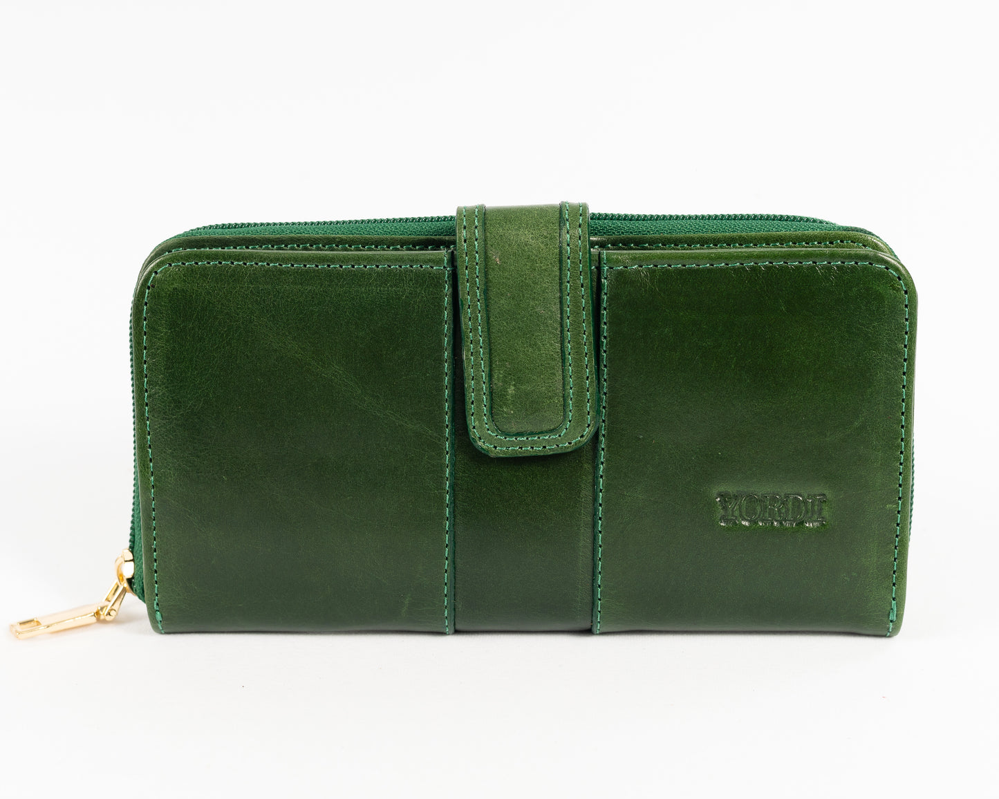 Billetera de Dama Nápoles | Verde Pátina