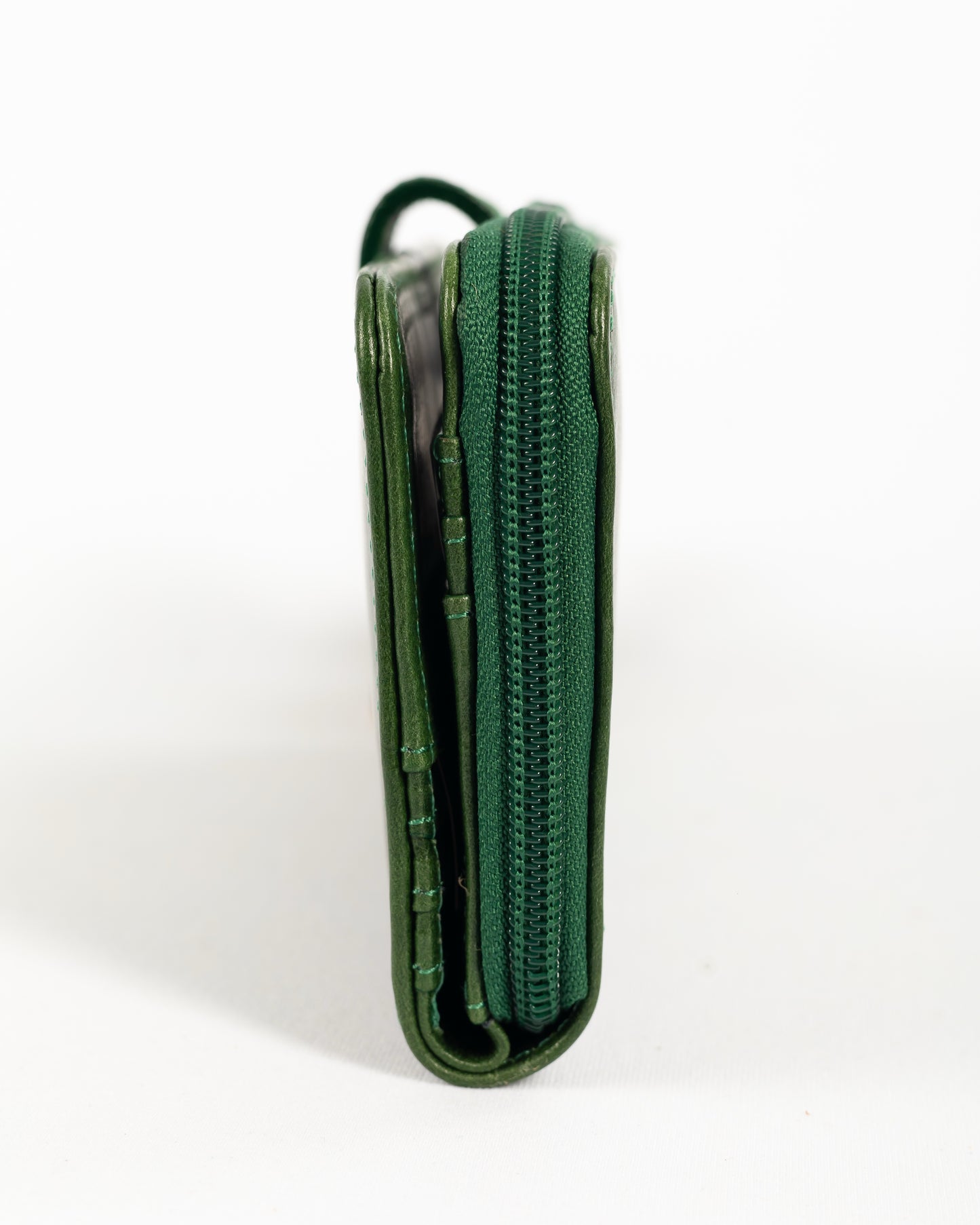 Billetera de Dama Nápoles | Verde Pátina