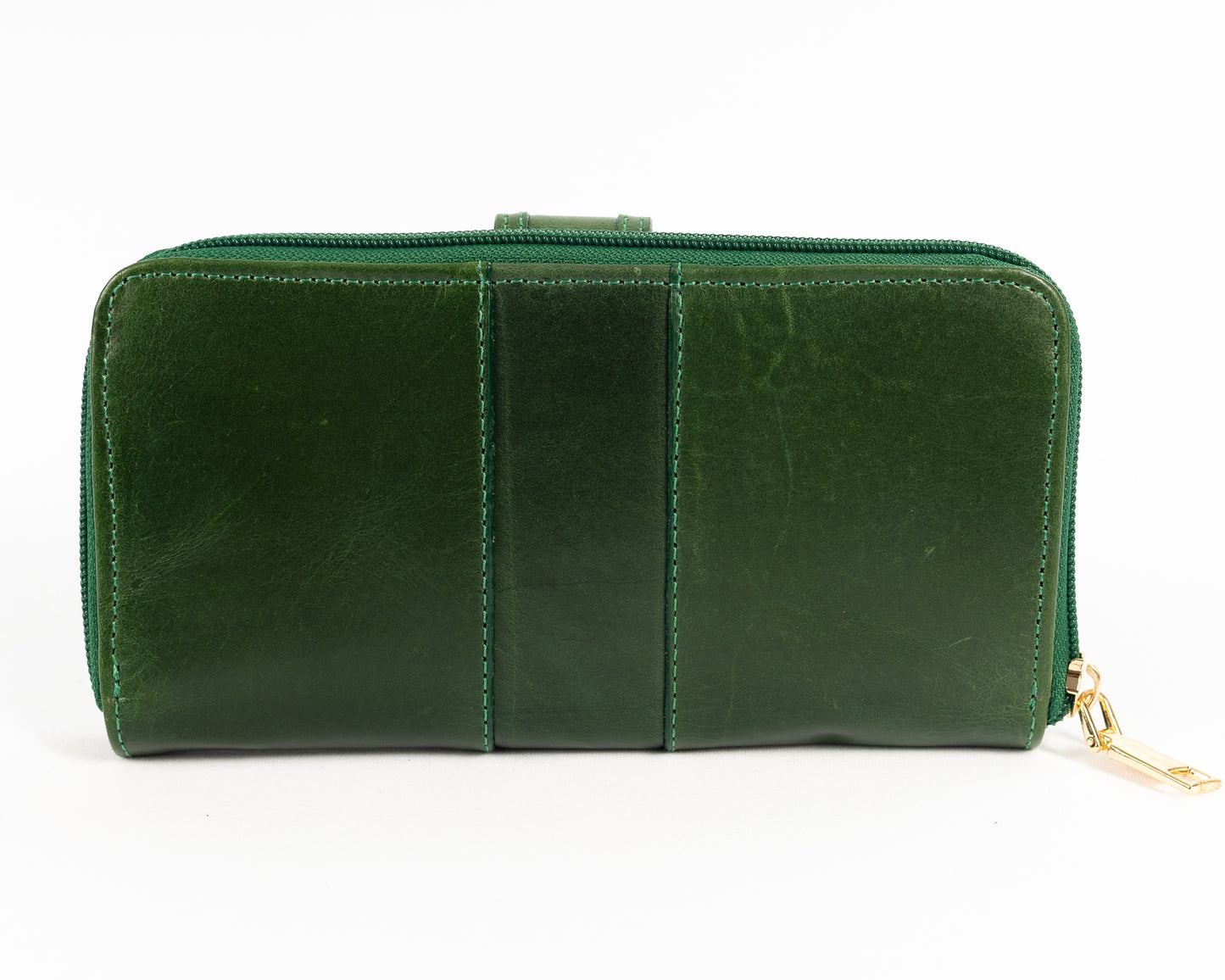Billetera de Dama Nápoles | Verde Pátina