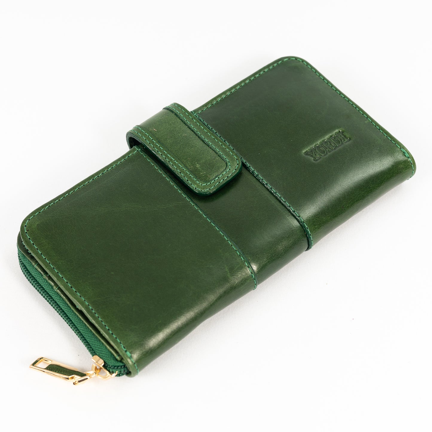 Billetera de Dama Nápoles | Verde Pátina