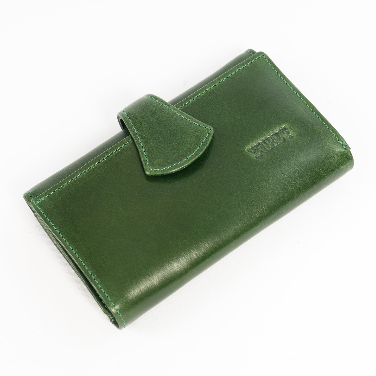 Billetera de Dama Padua | Verde Pátina
