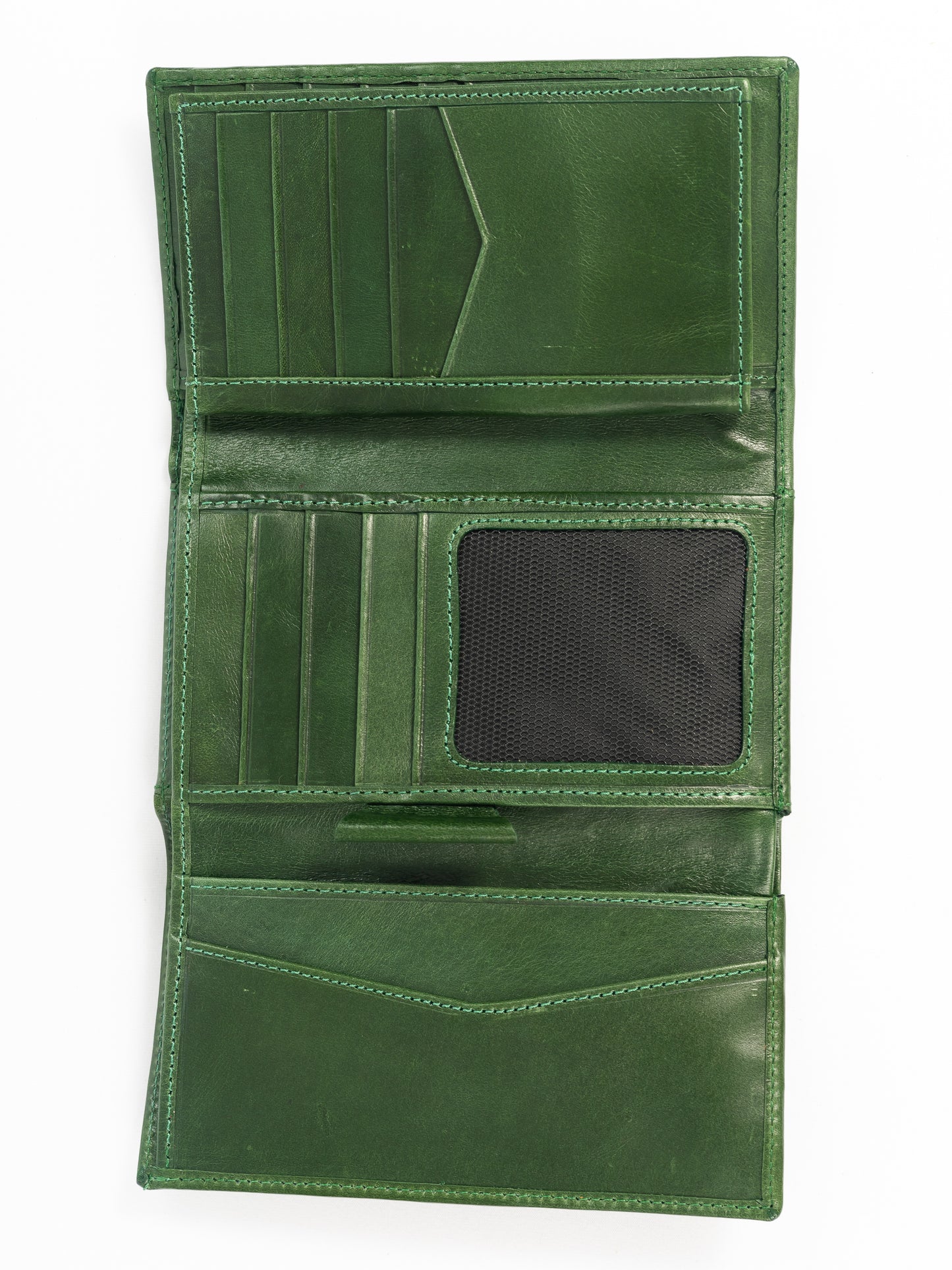 Billetera de Dama Padua | Verde Pátina