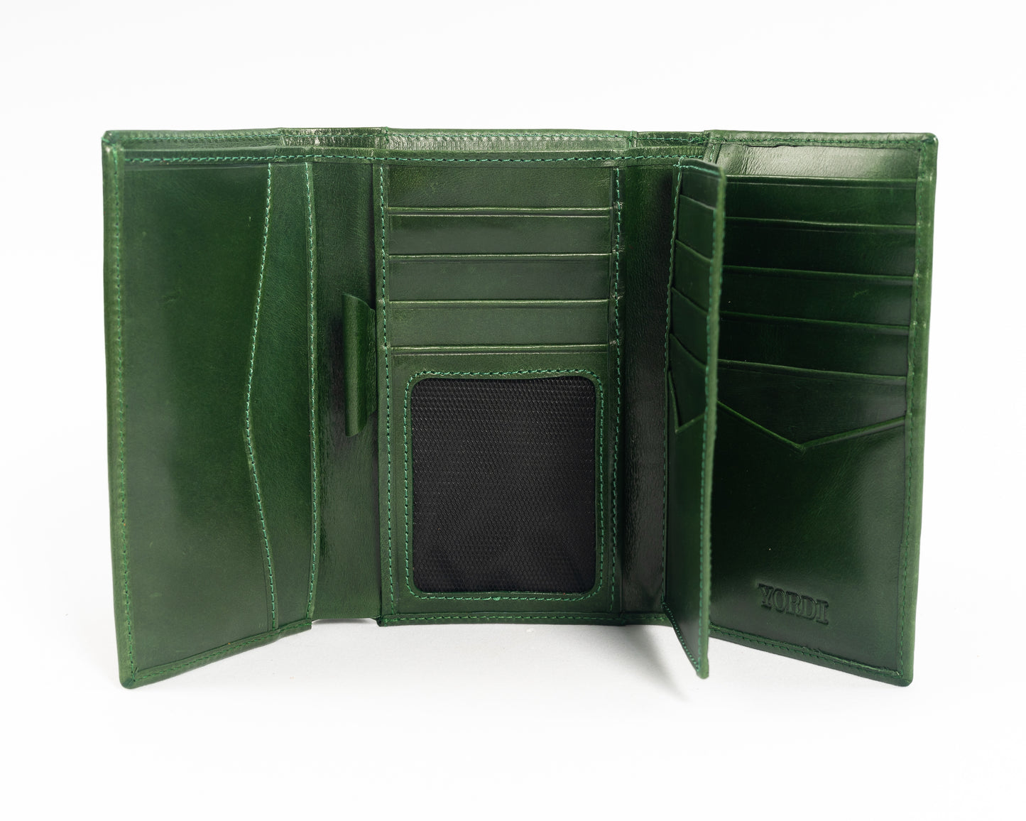 Billetera de Dama Padua | Verde Pátina