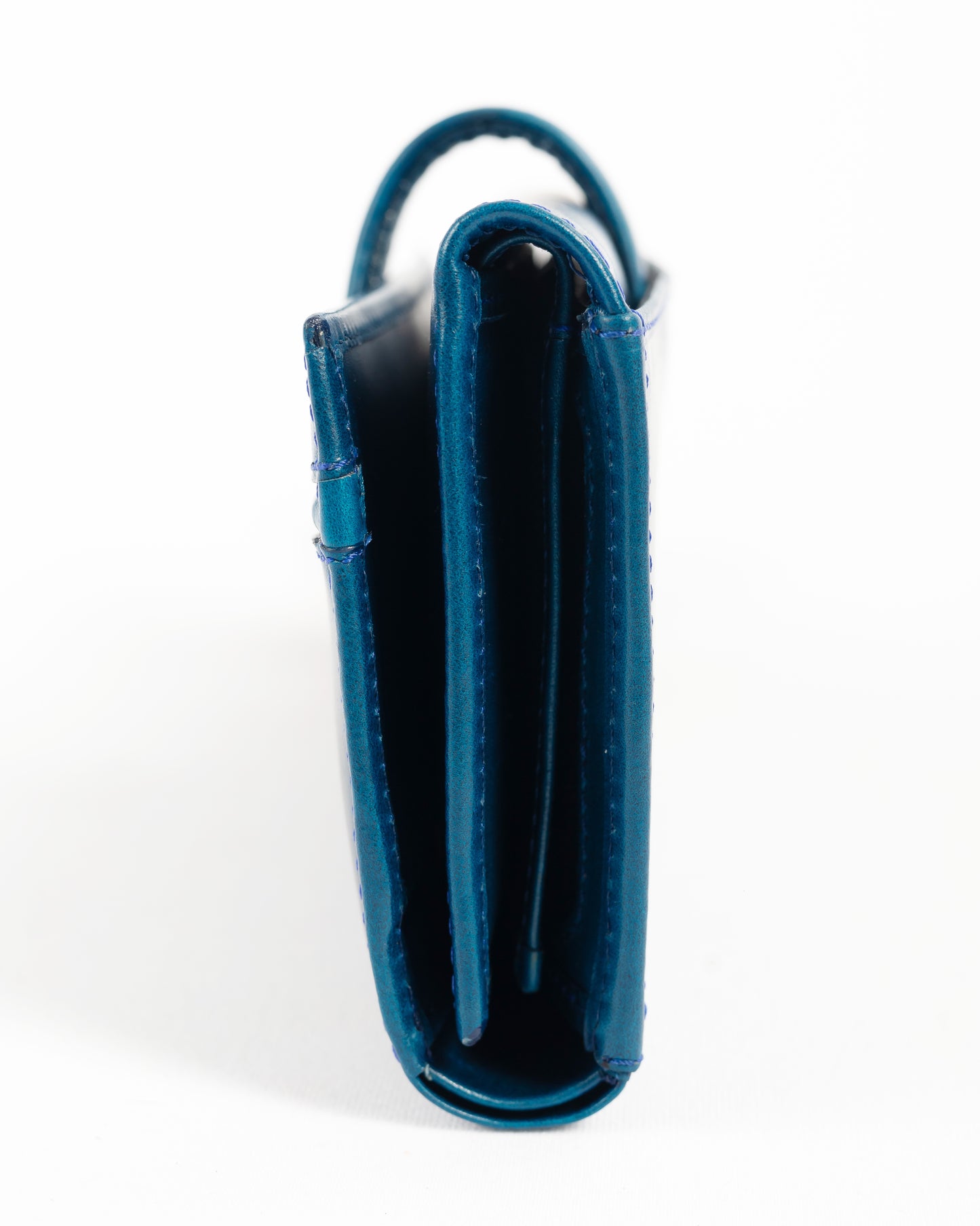 Billetera de Dama Padua | Azul Pátina