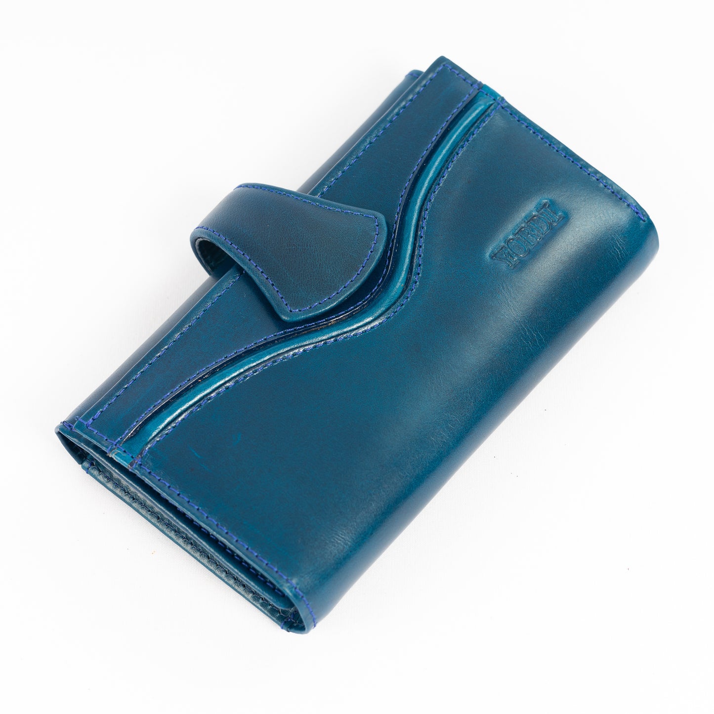 Billetera de Dama Padua | Azul Pátina