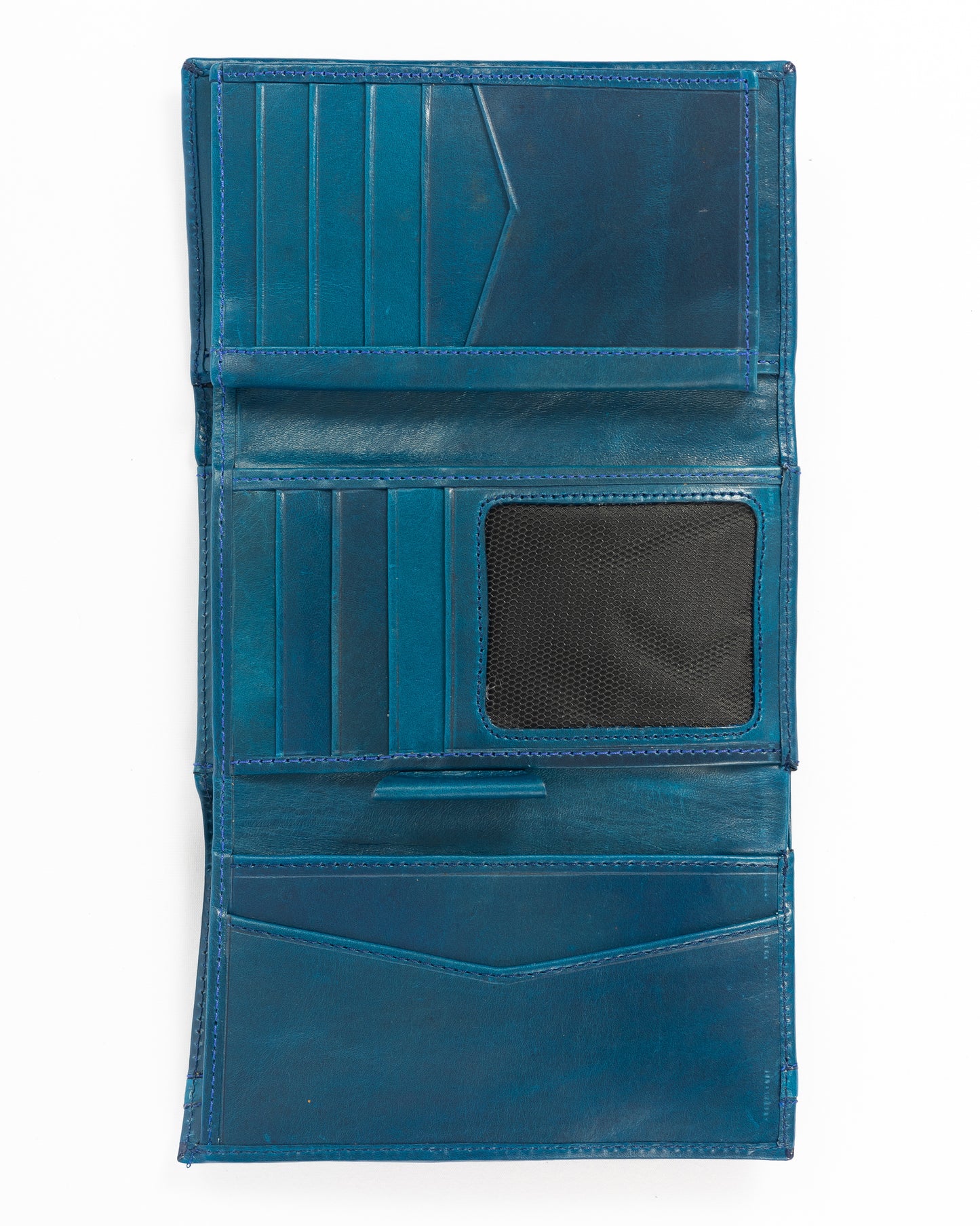 Billetera de Dama Padua | Azul Pátina