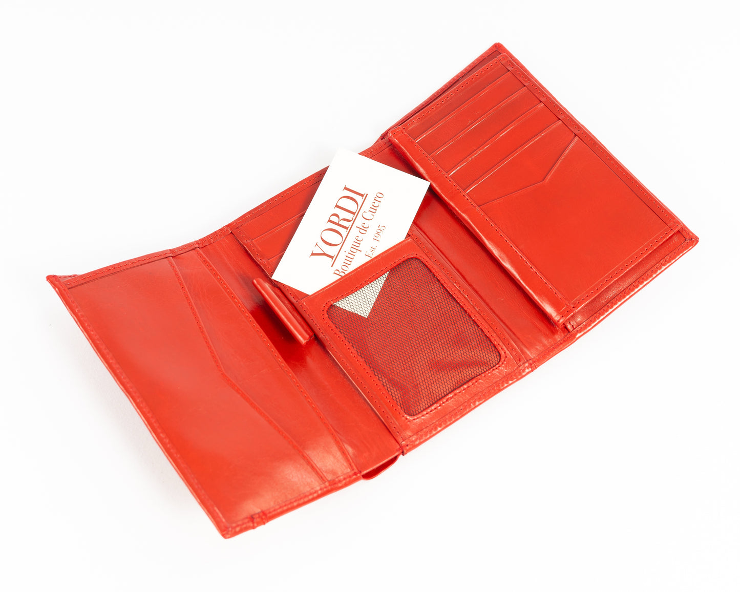 Billetera de Dama Padua | Rojo Pátina