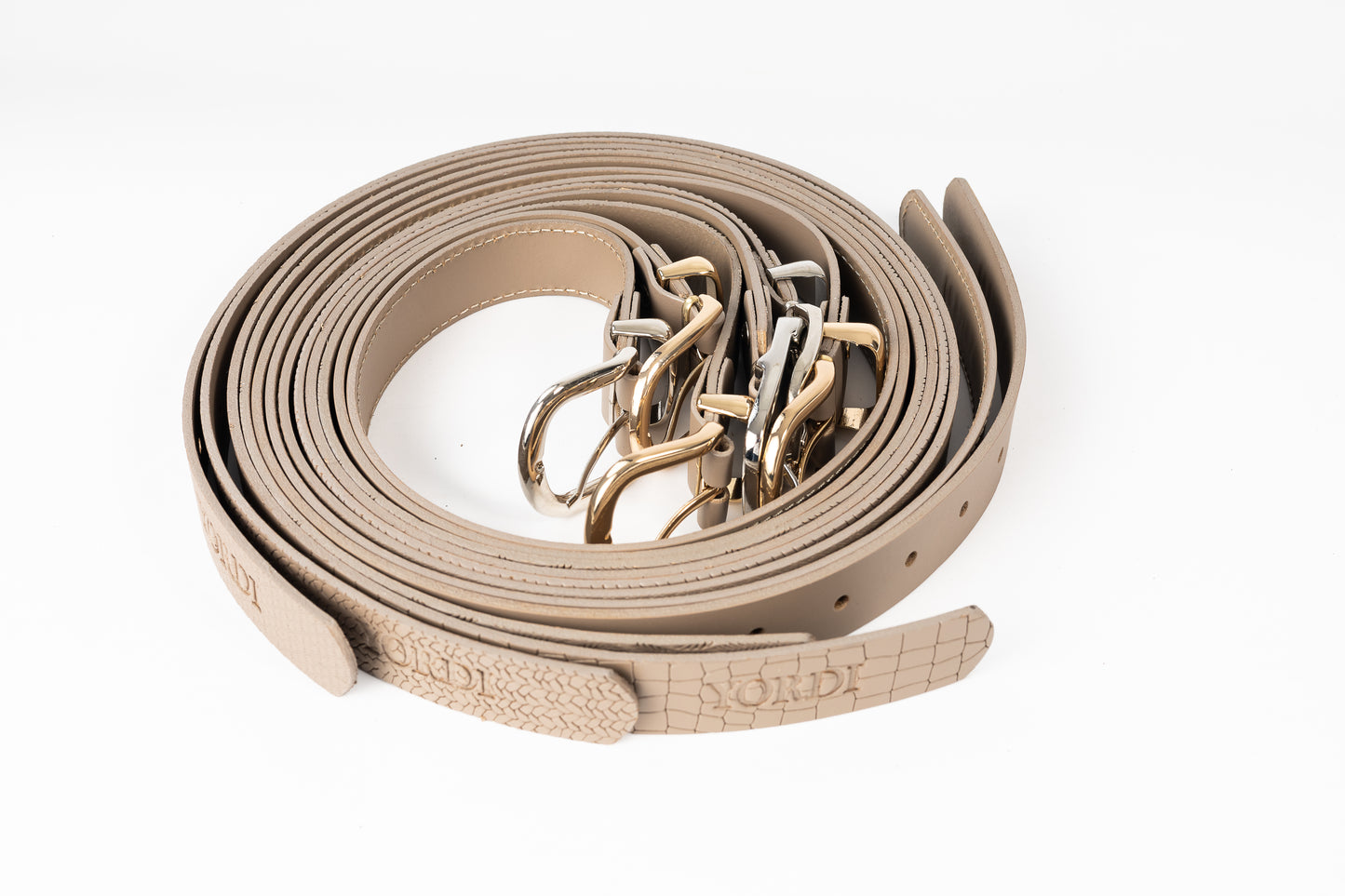 CINTURÓN DE DAMA UNIFAZ 28MM (BEIGE)