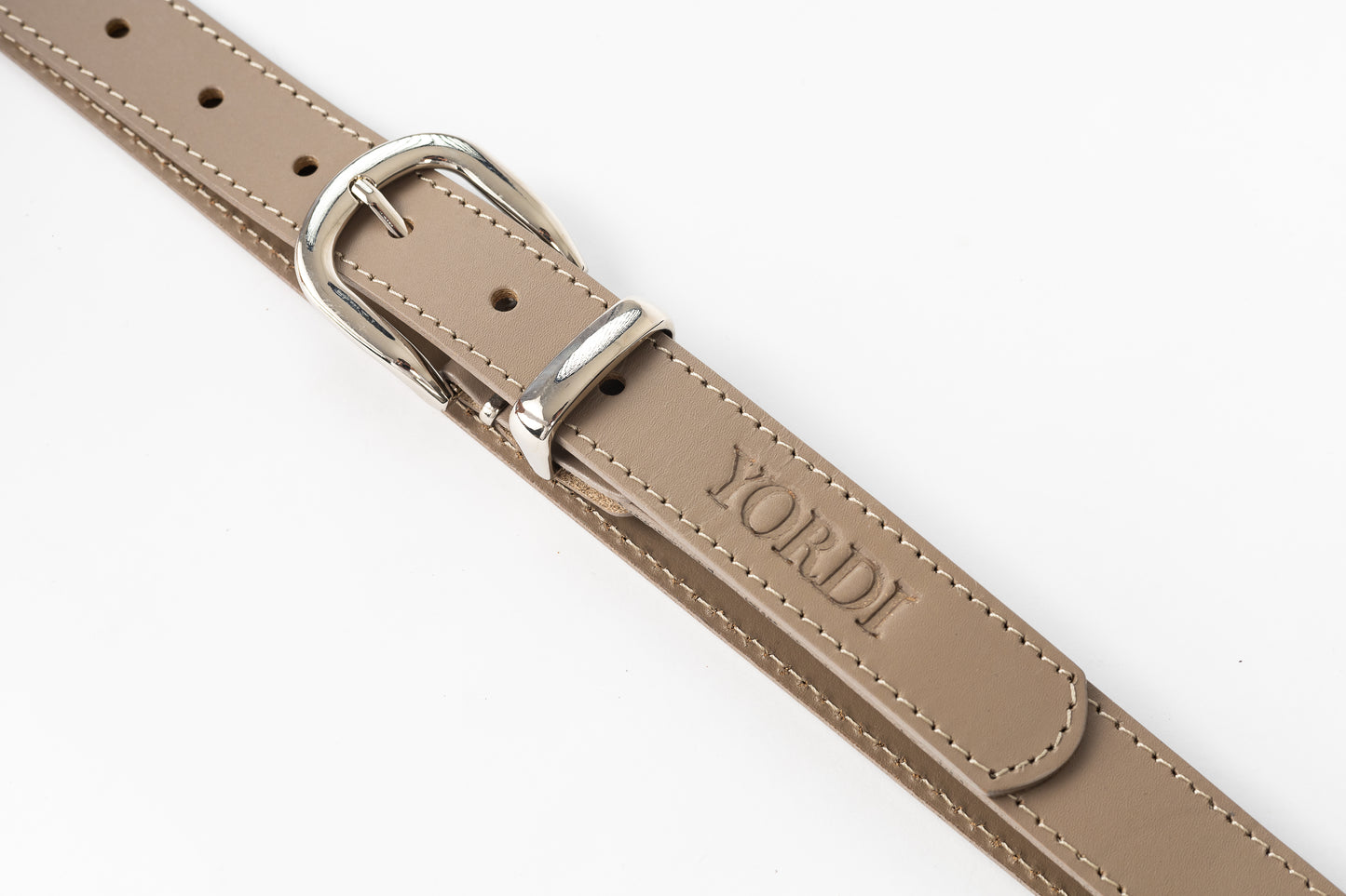 CINTURÓN DE DAMA UNIFAZ 28MM (BEIGE)