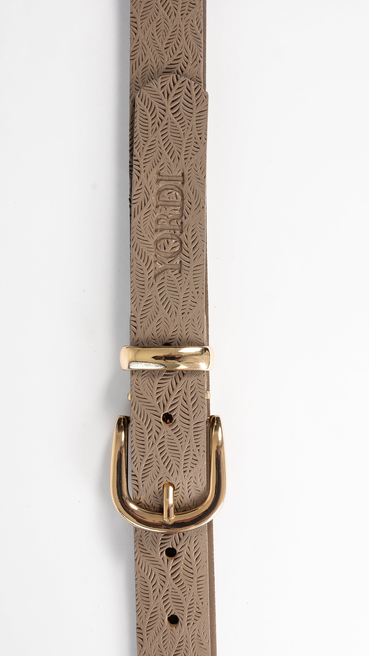 CINTURÓN DE DAMA UNIFAZ 28MM (BEIGE)