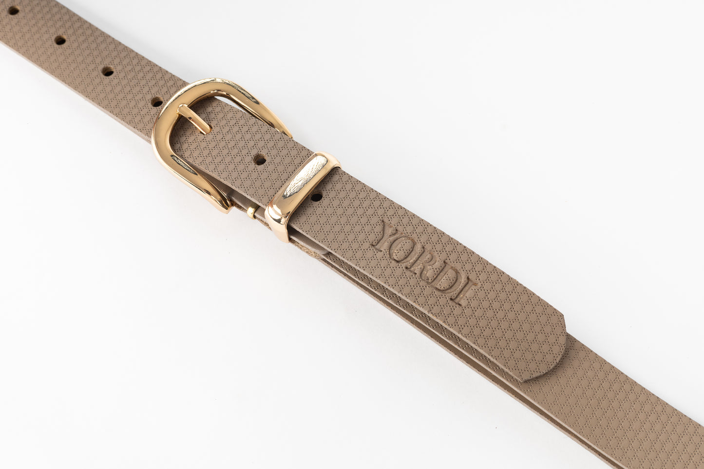 CINTURÓN DE DAMA UNIFAZ 28MM (BEIGE)