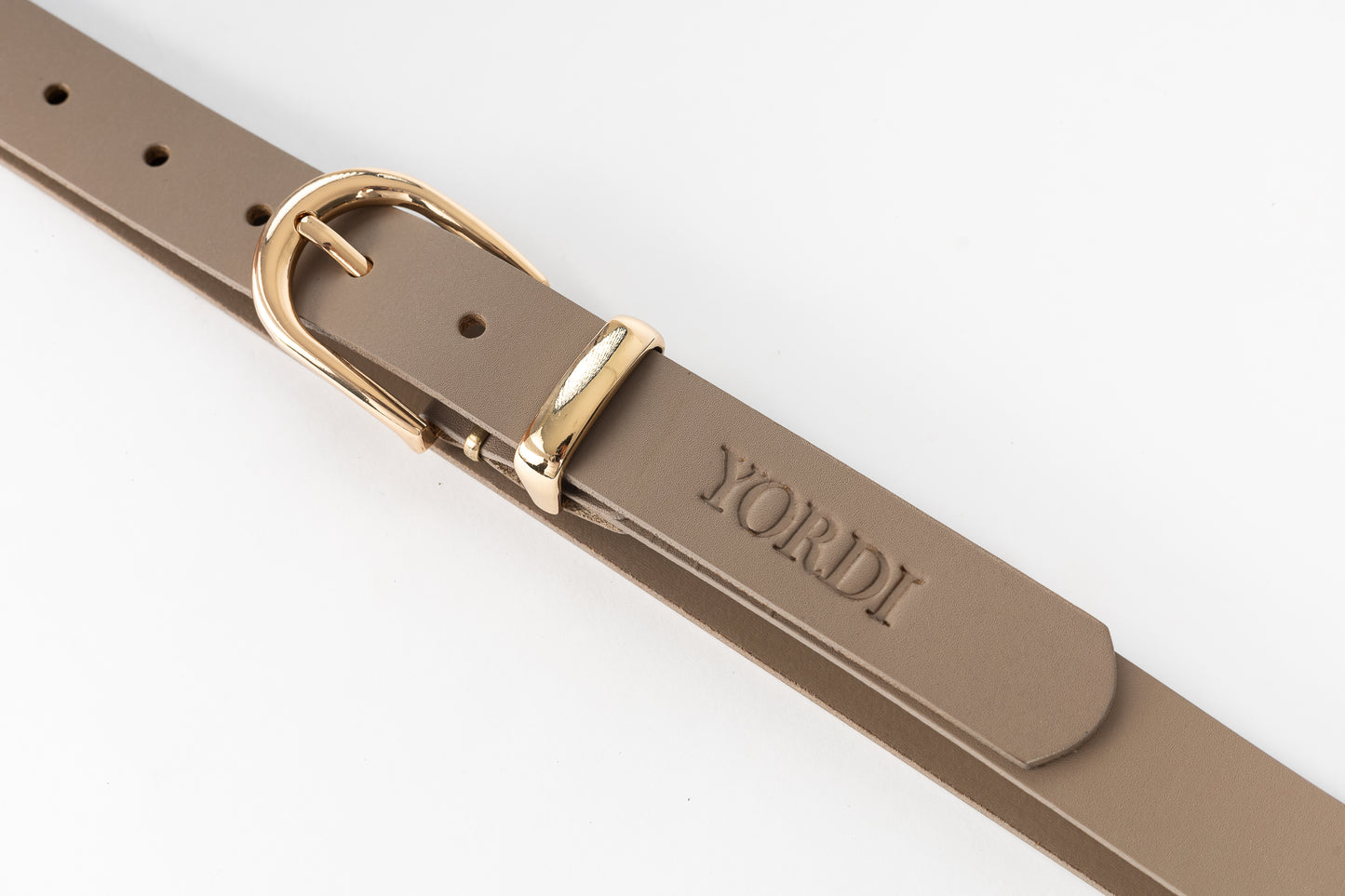 CINTURÓN DE DAMA UNIFAZ 28MM (BEIGE)