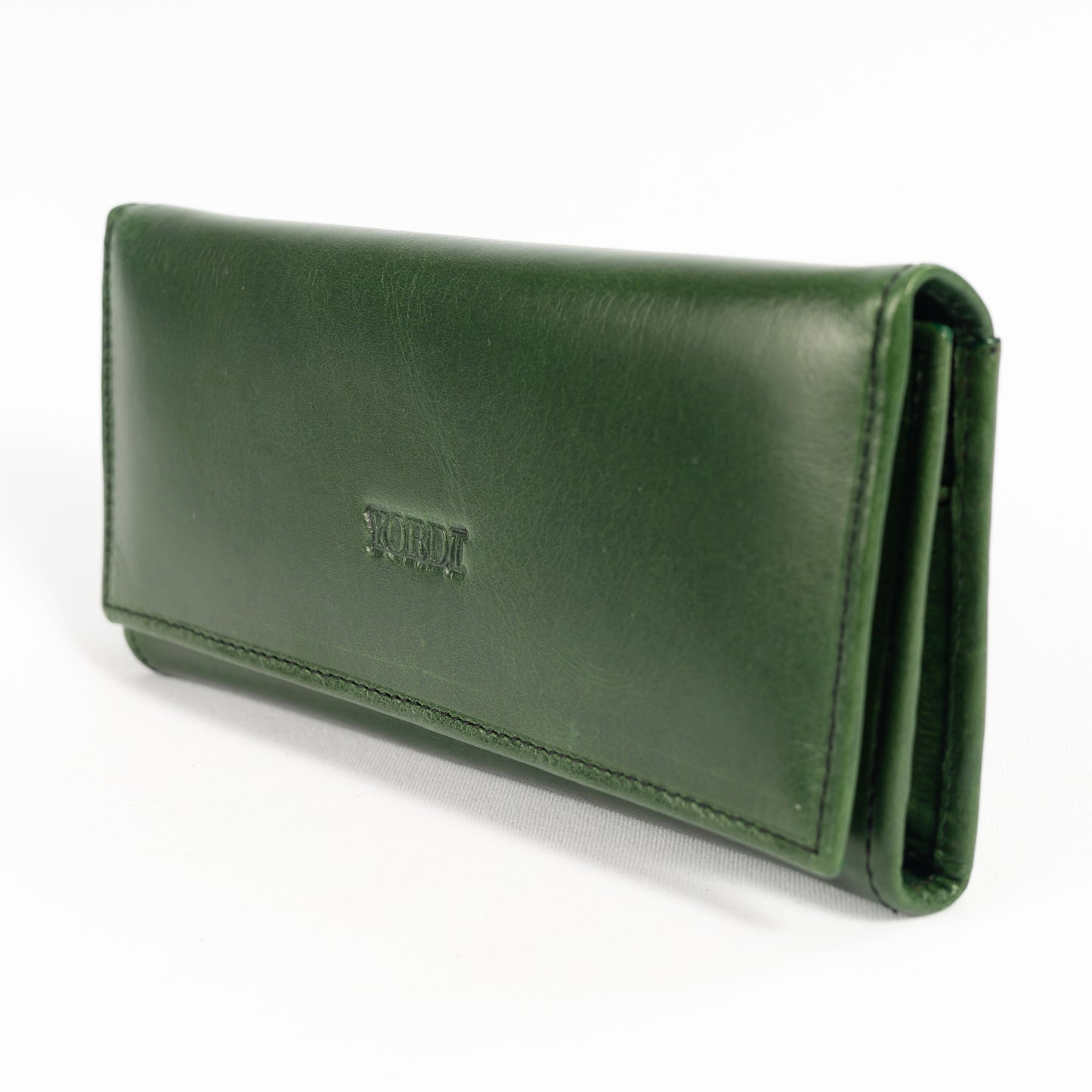 Billetera de Dama Milano | Verde Pátina