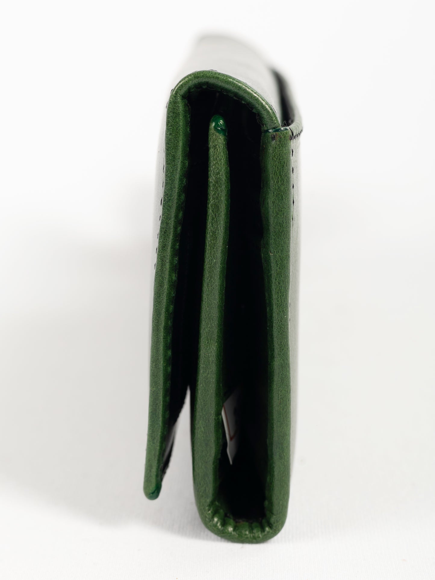 Billetera de Dama Milano | Verde Pátina