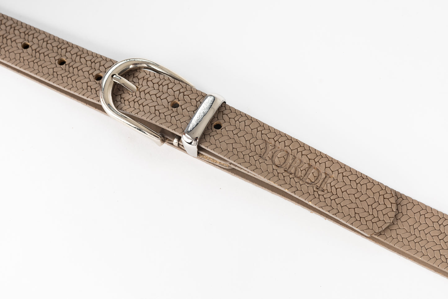 CINTURÓN DE DAMA UNIFAZ 28MM (BEIGE)