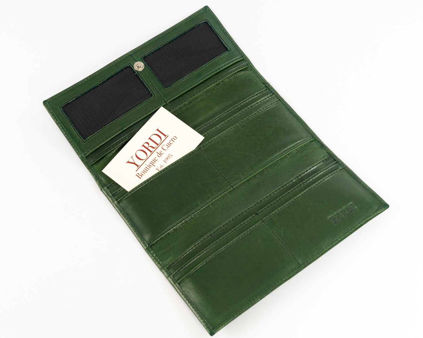 Billetera de Dama Milano | Verde Pátina