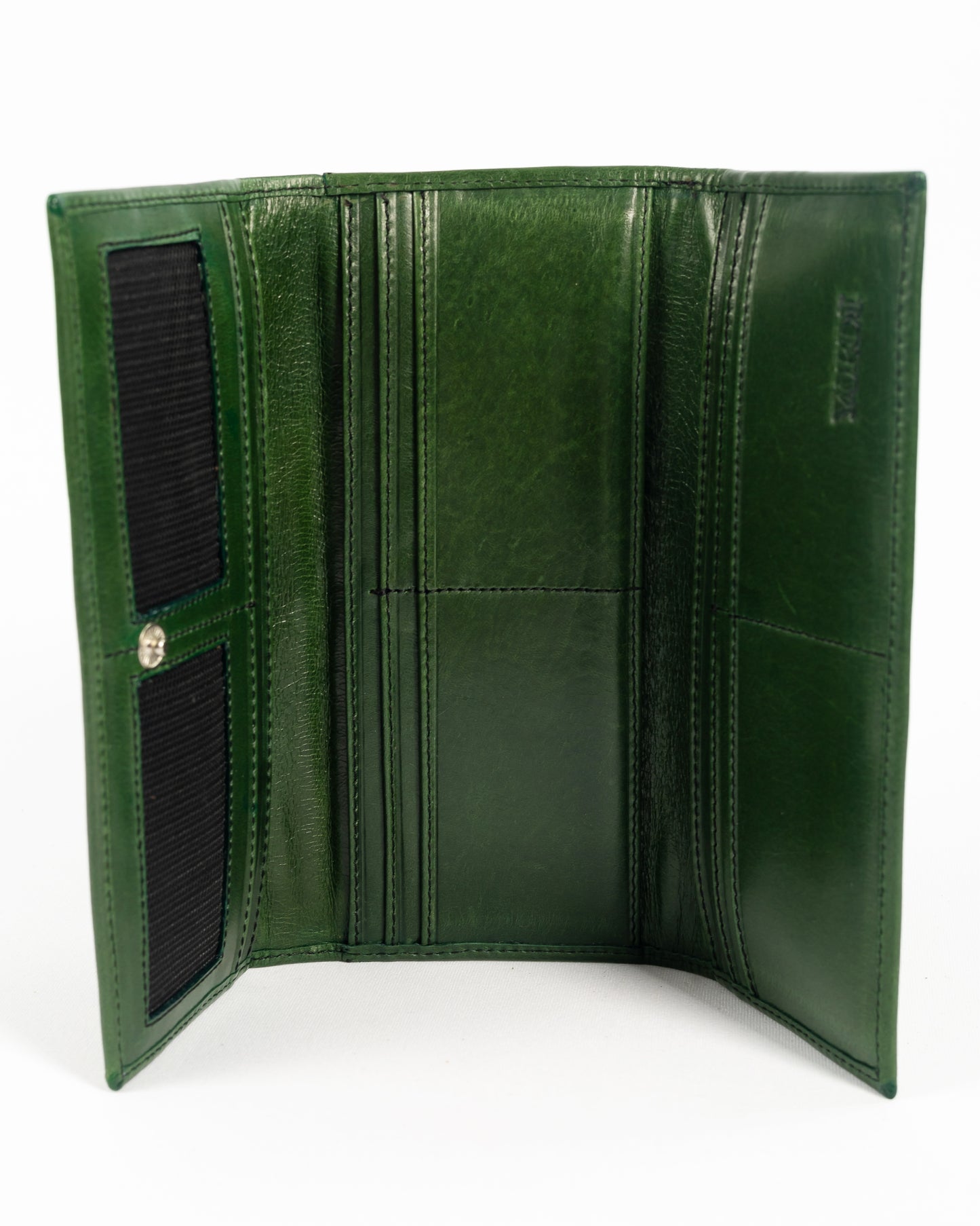 Billetera de Dama Milano | Verde Pátina
