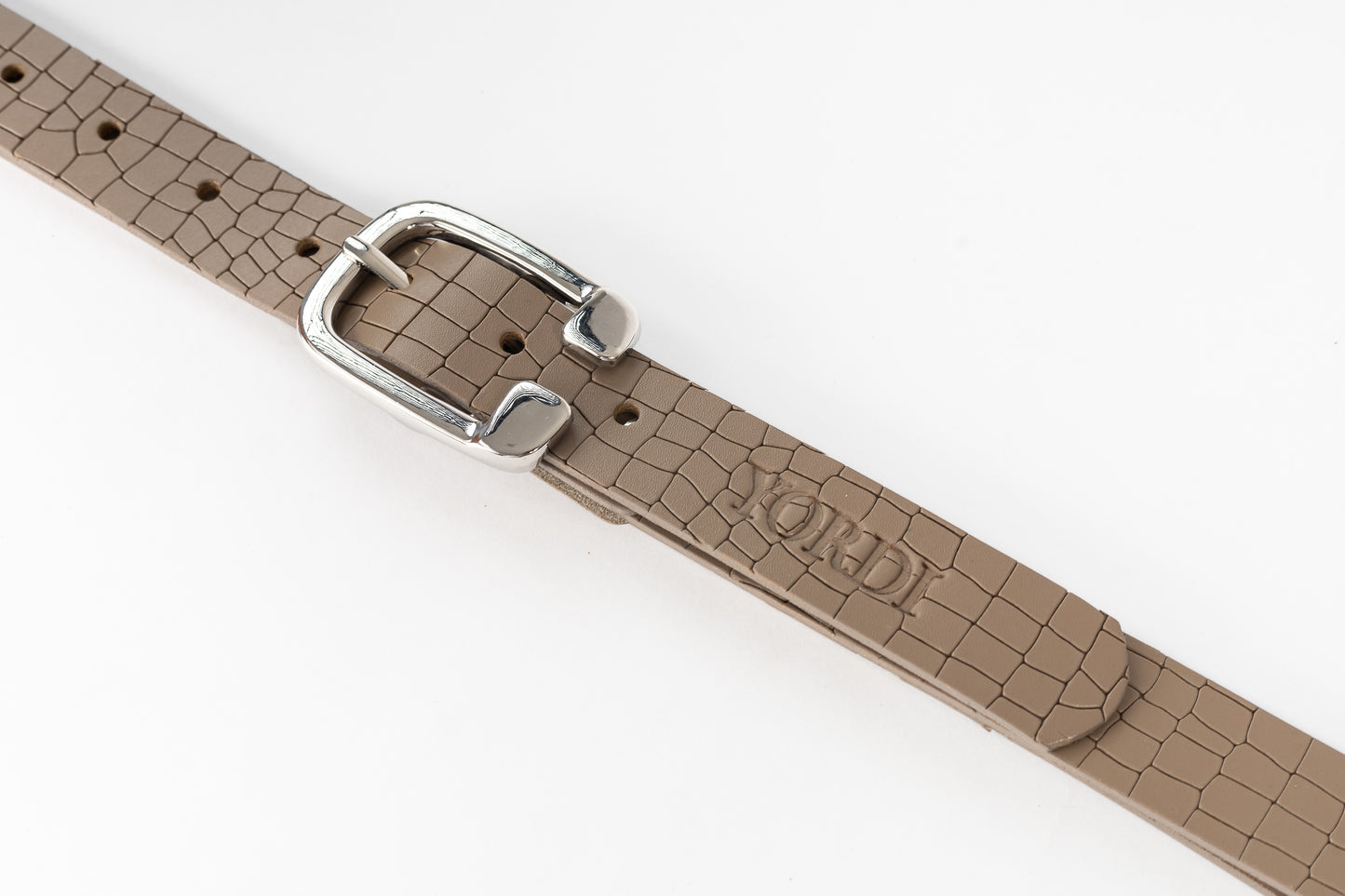 CINTURÓN DE DAMA UNIFAZ 28MM (BEIGE)