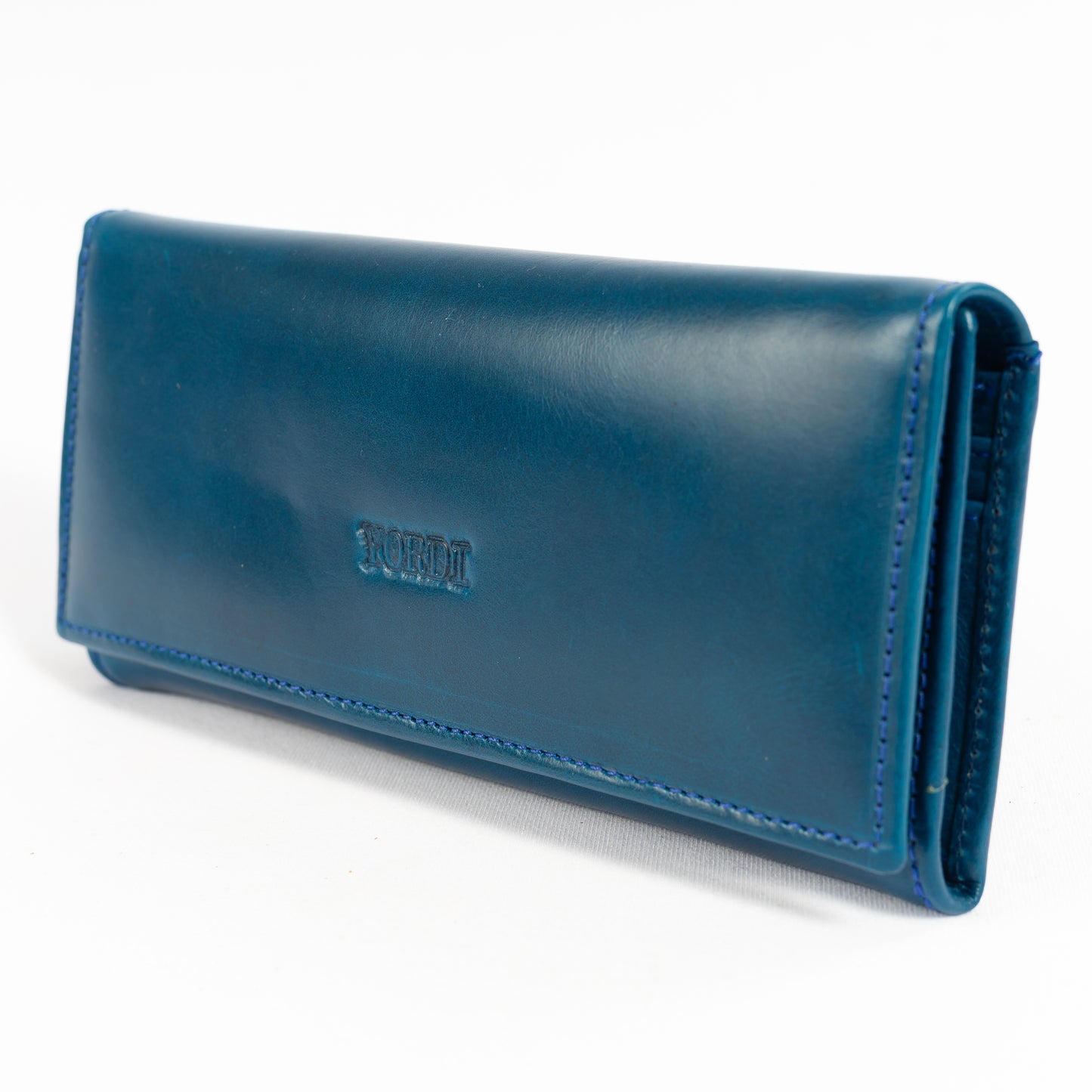 Billetera de Dama Milano | Azul Pátina