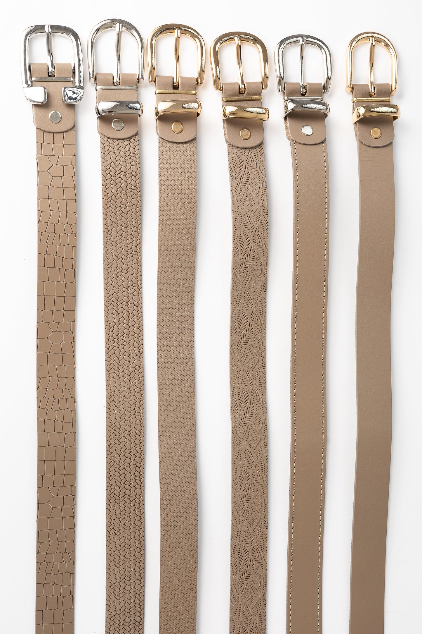 CINTURÓN DE DAMA UNIFAZ 28MM (BEIGE)