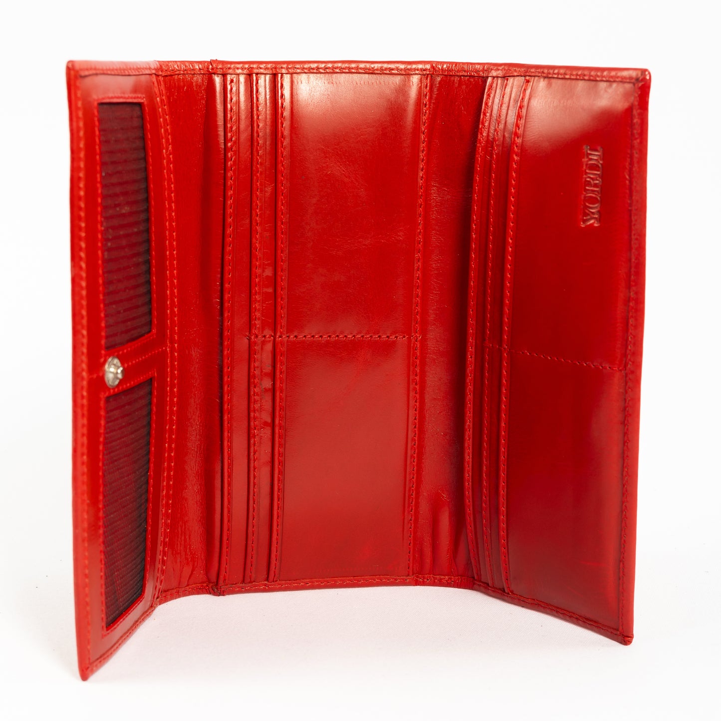 Billetera de Dama Milano | Rojo Pátina