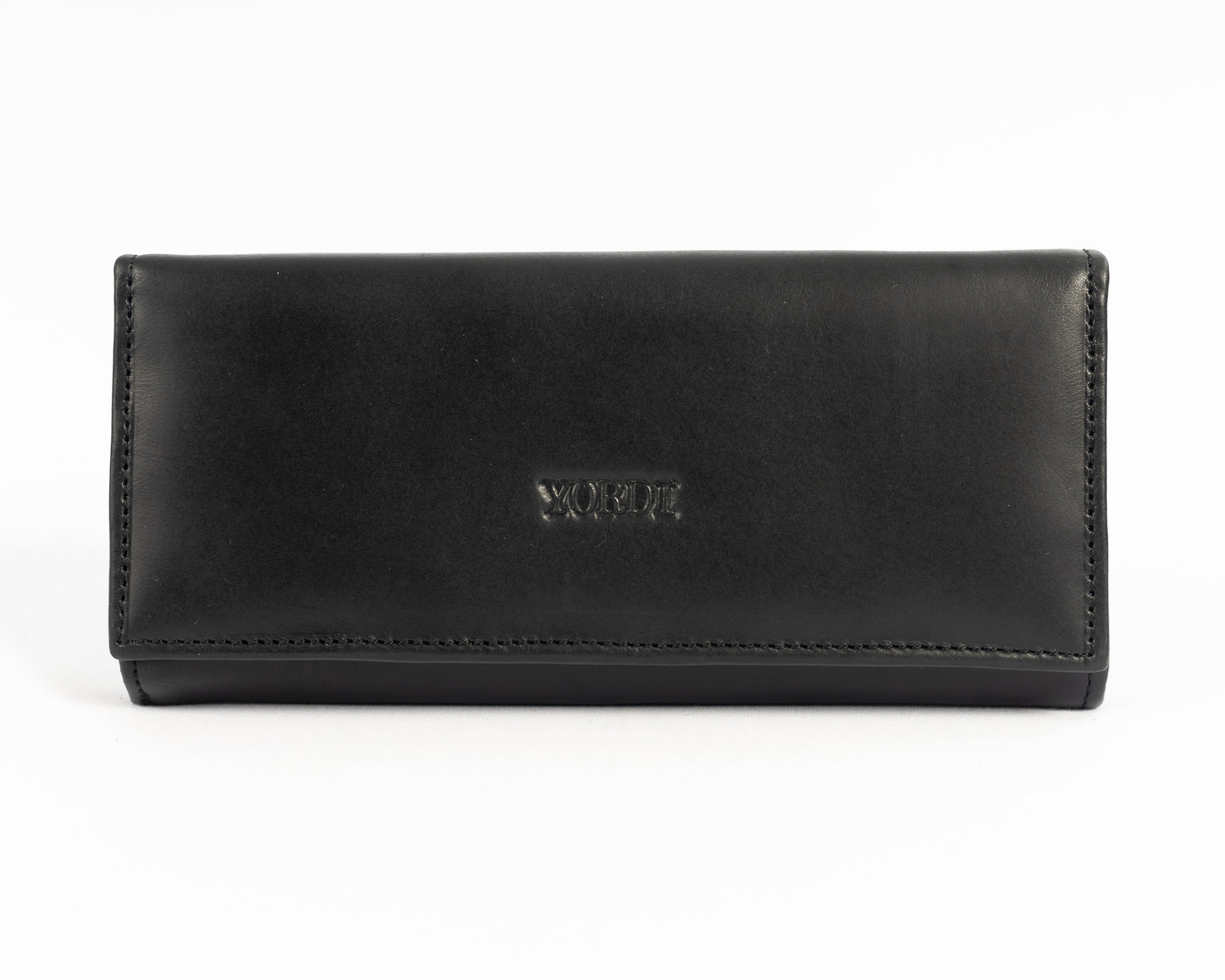 Billetera de Dama Milano | Negro Pátina