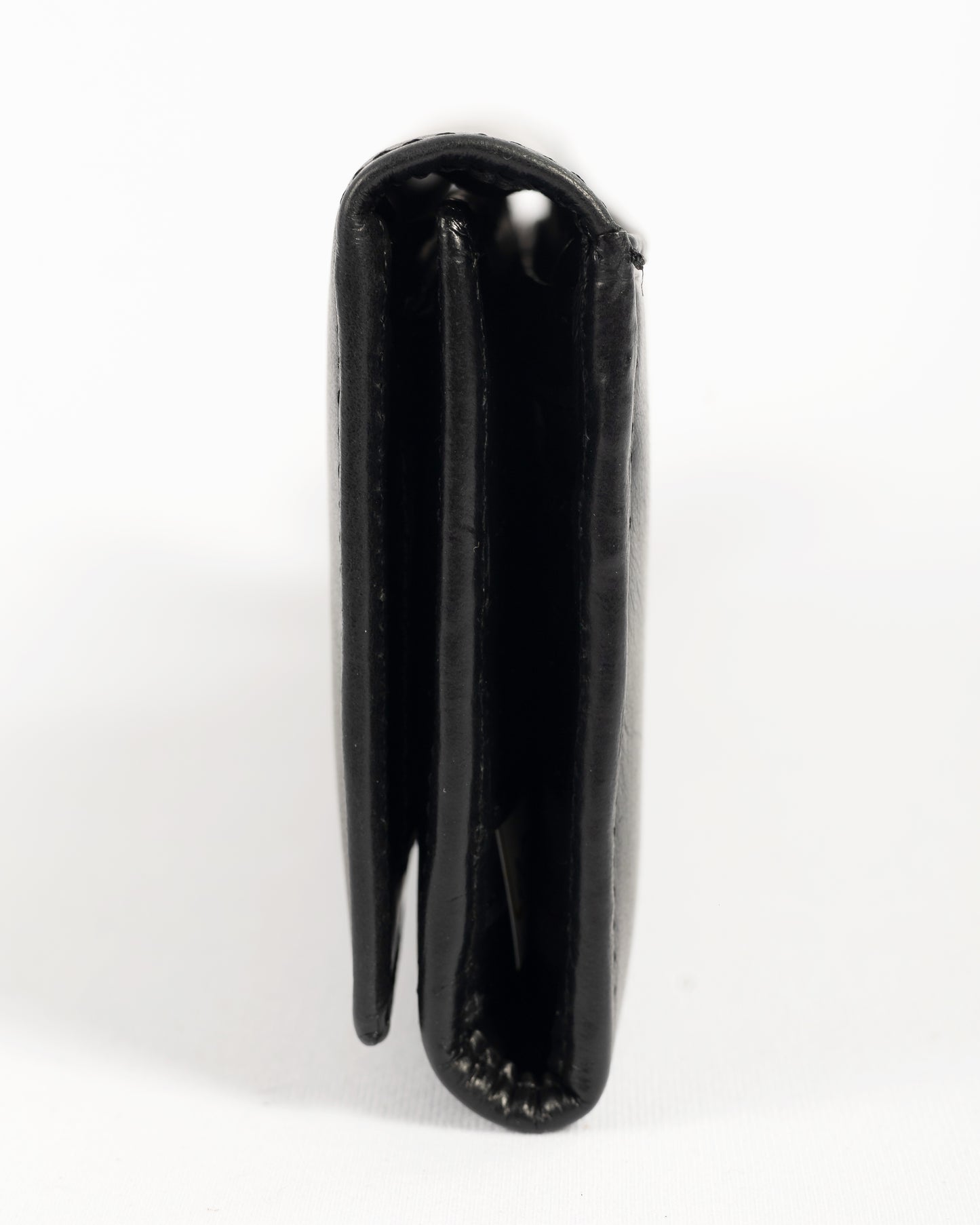 Billetera de Dama Milano | Negro Pátina
