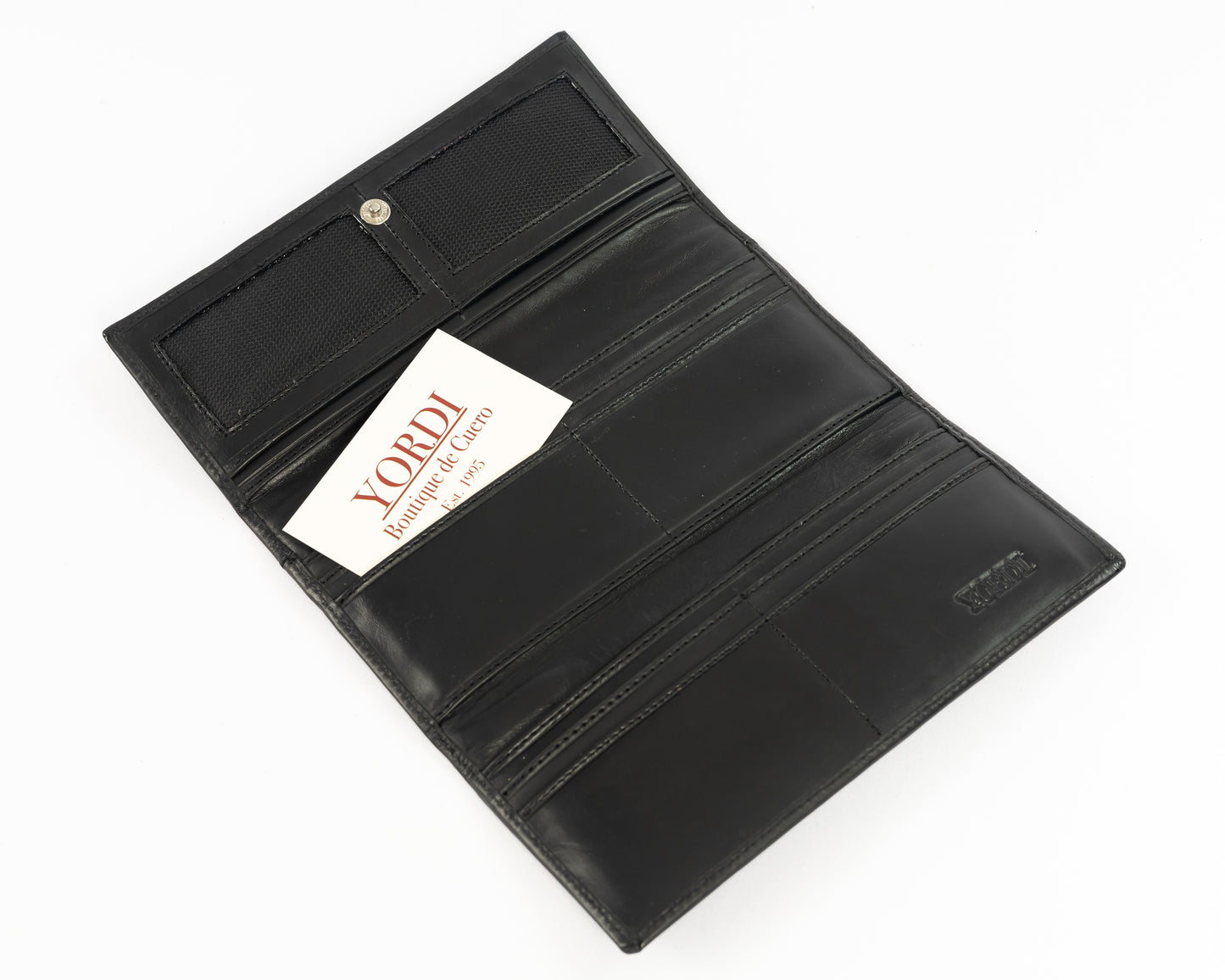 Billetera de Dama Milano | Negro Pátina