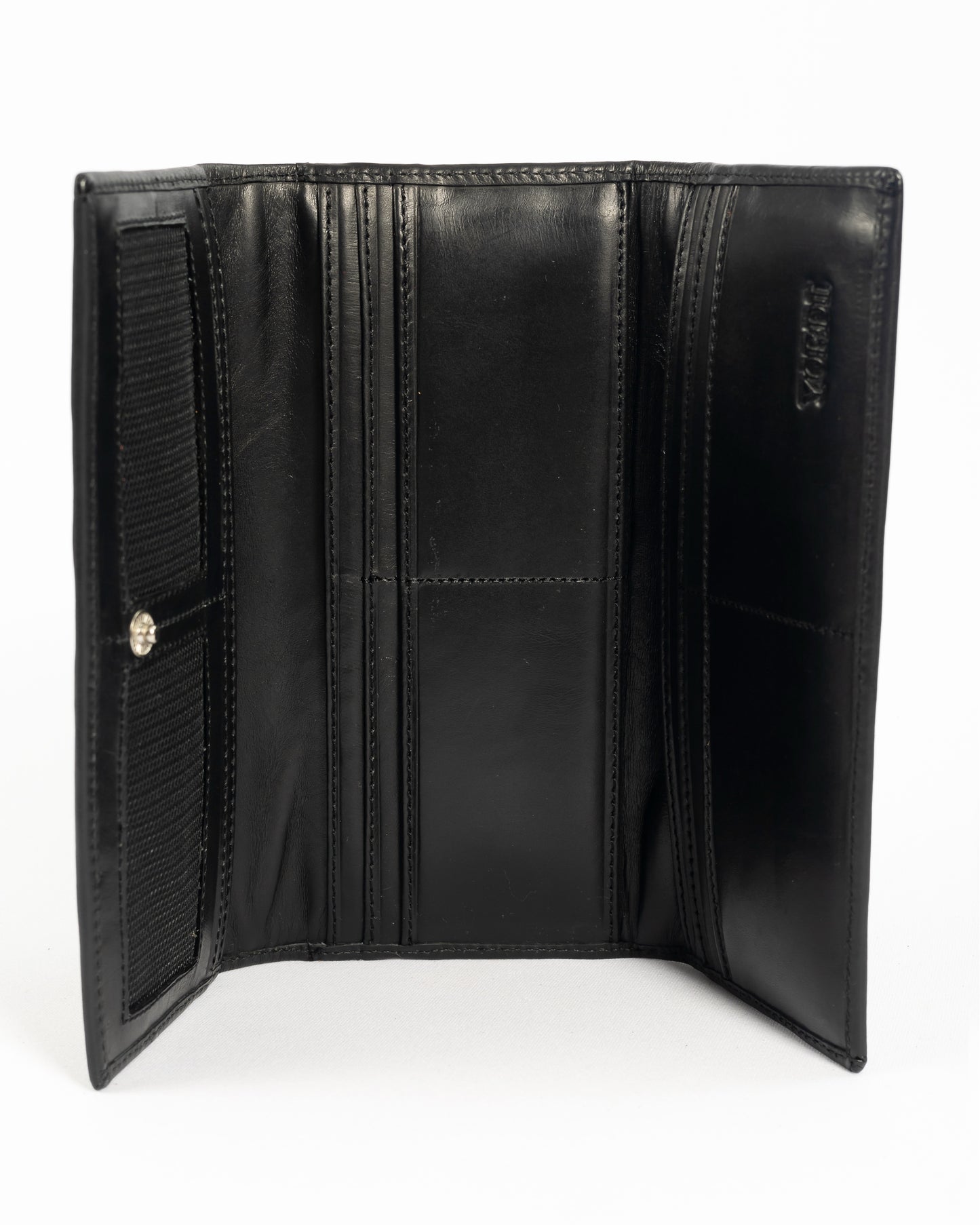 Billetera de Dama Milano | Negro Pátina