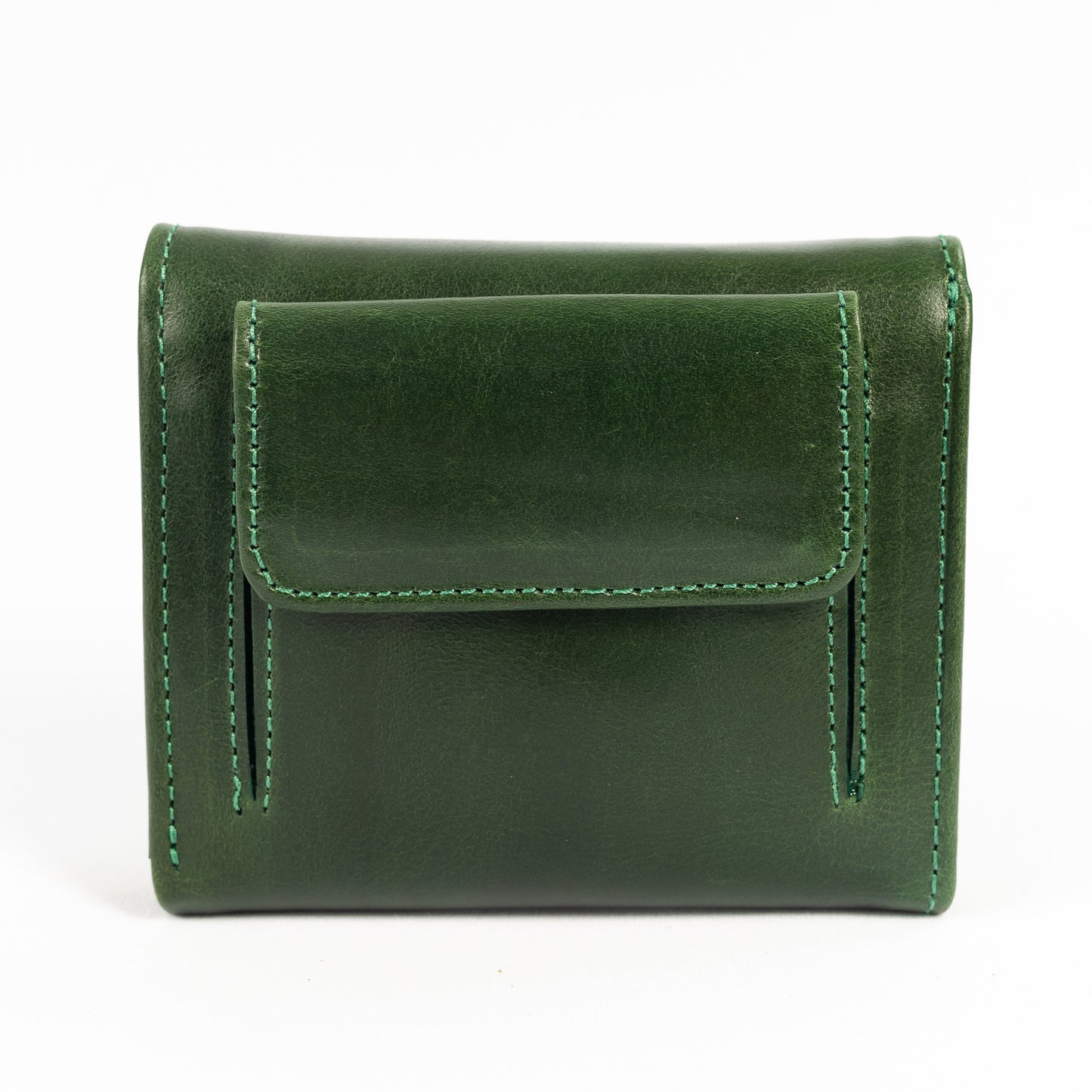 Billetera de Dama Génova | Verde Pátina