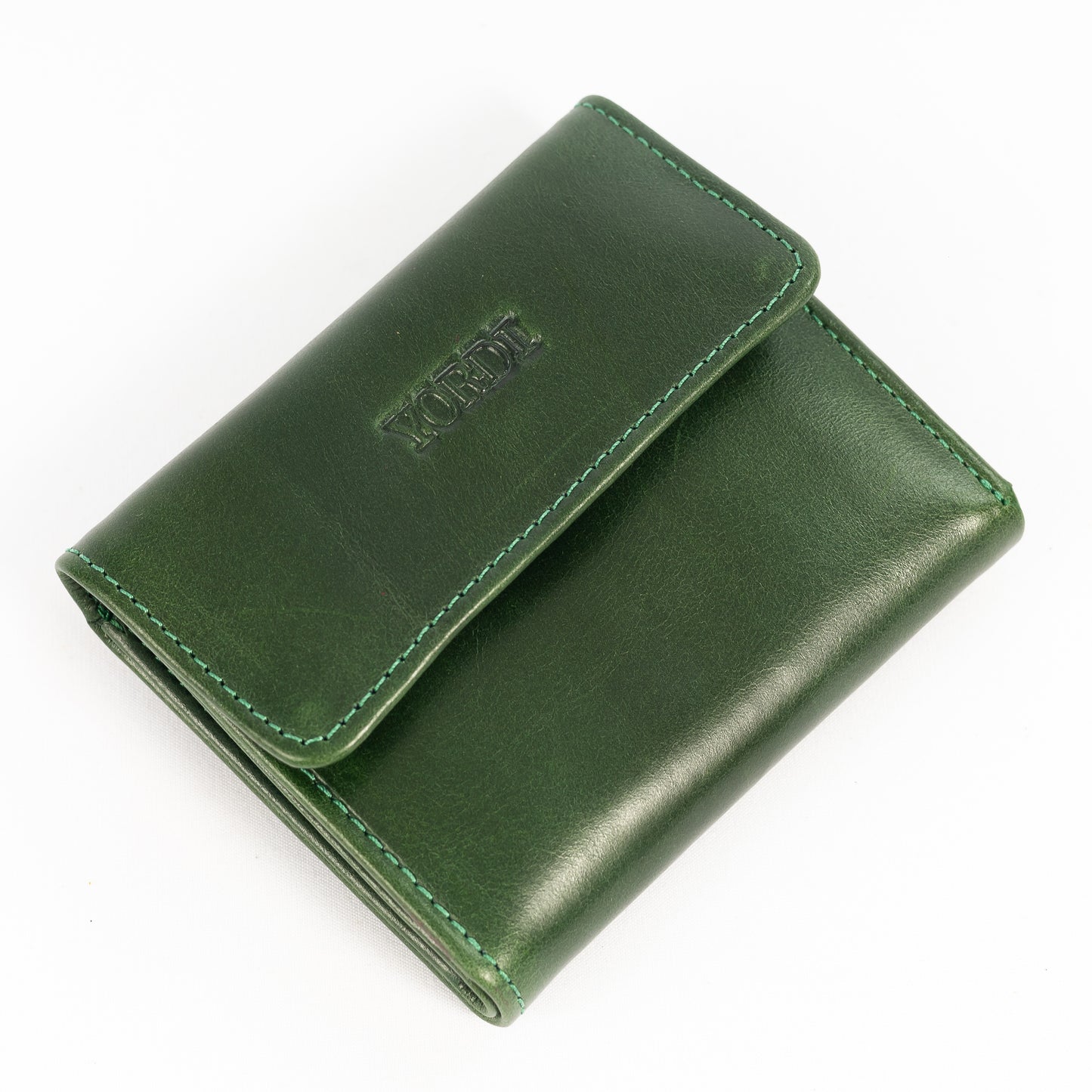 Billetera de Dama Génova | Verde Pátina