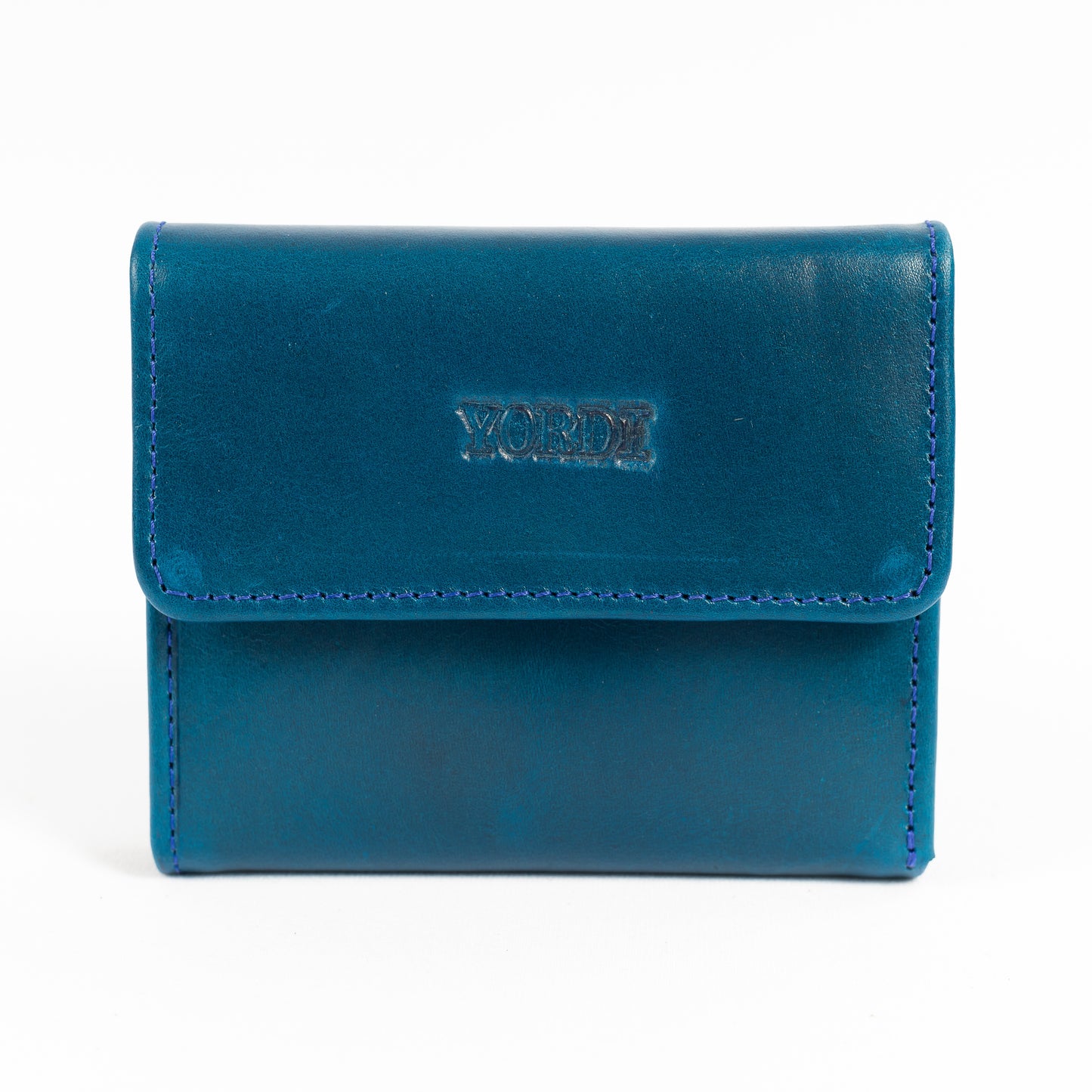 Billetera de Dama Génova | Azul Pátina