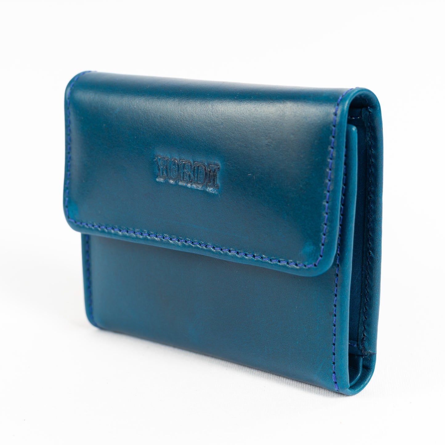 Billetera de Dama Génova | Azul Pátina