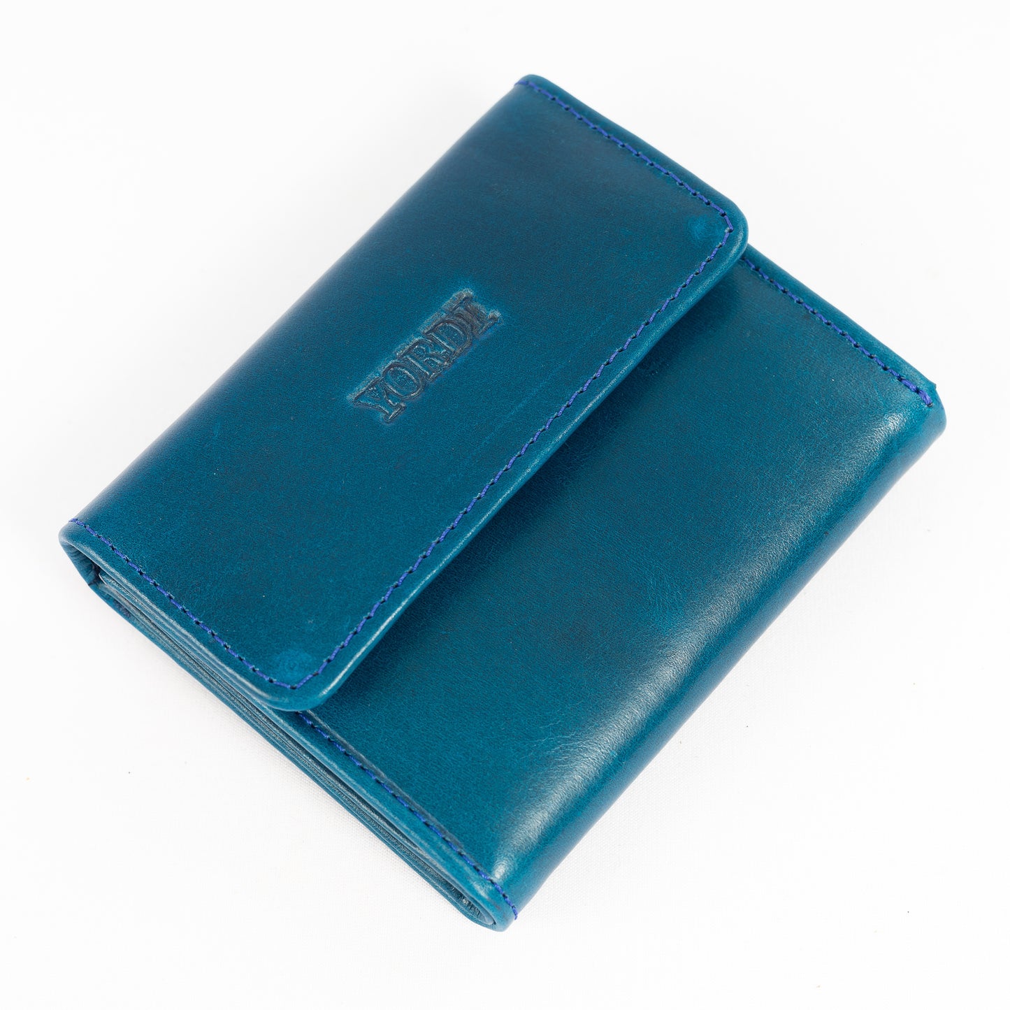 Billetera de Dama Génova | Azul Pátina