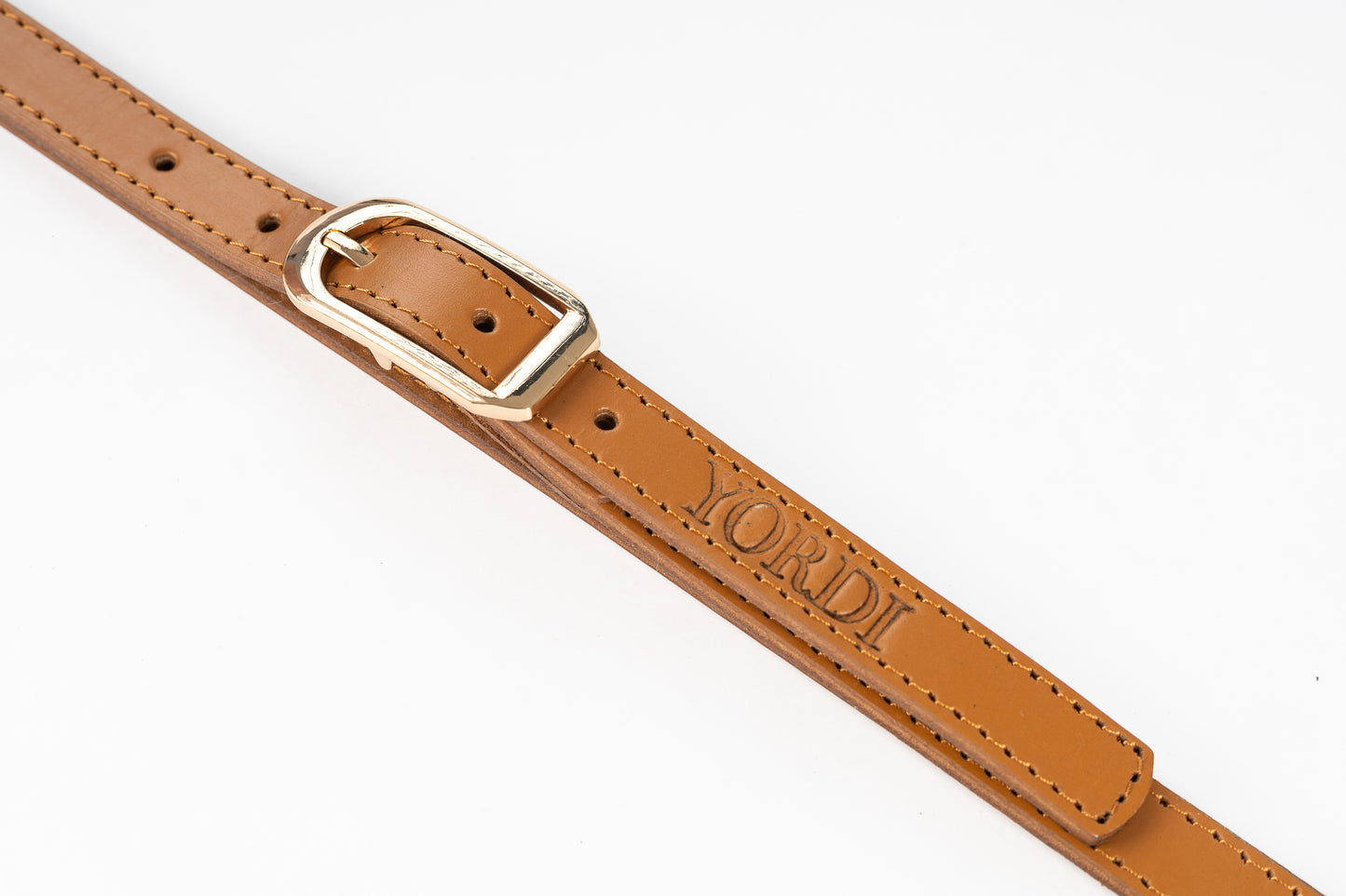 CINTURÓN DE DAMA UNIFAZ 20MM (CAMEL)