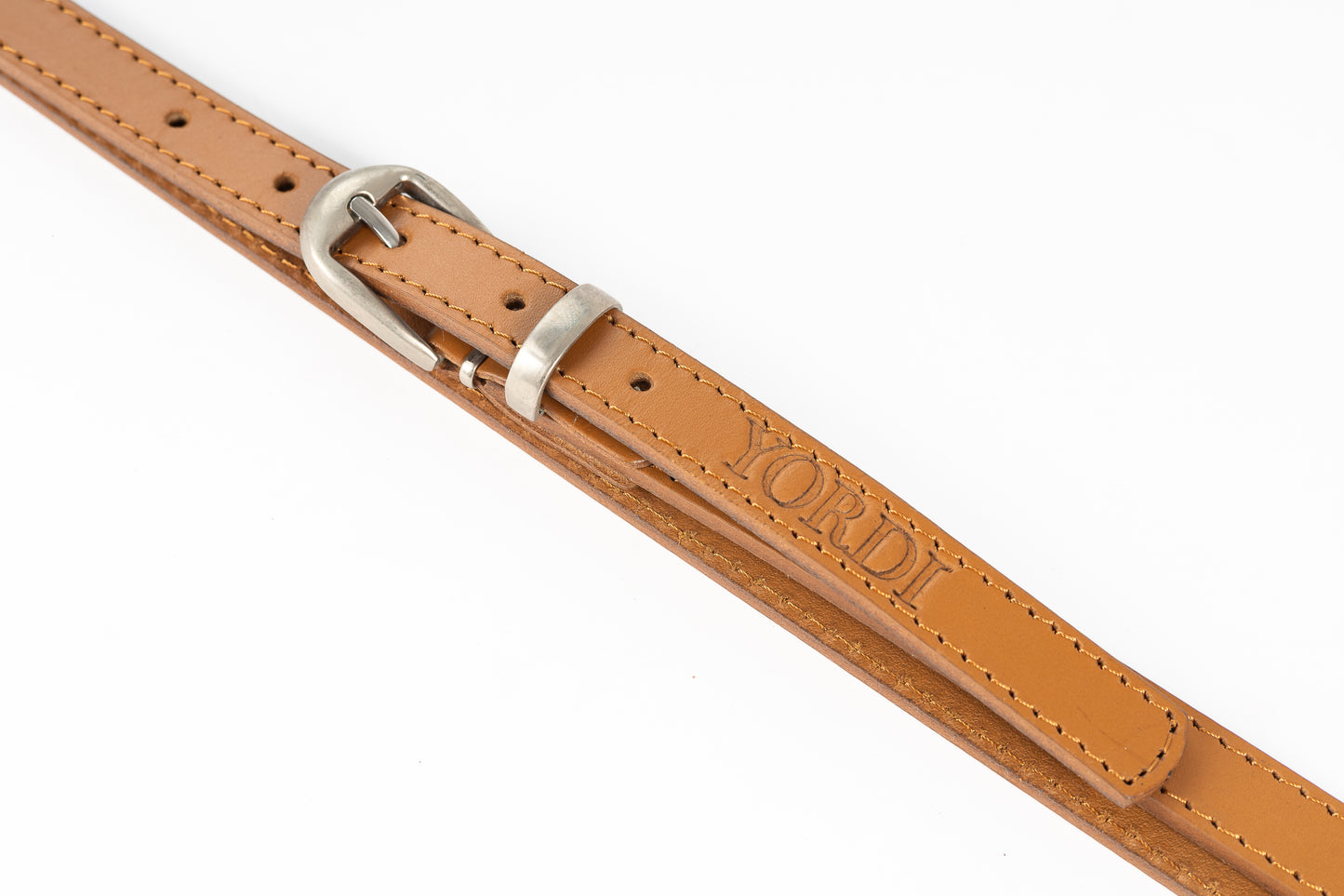 CINTURÓN DE DAMA UNIFAZ 20MM (CAMEL)