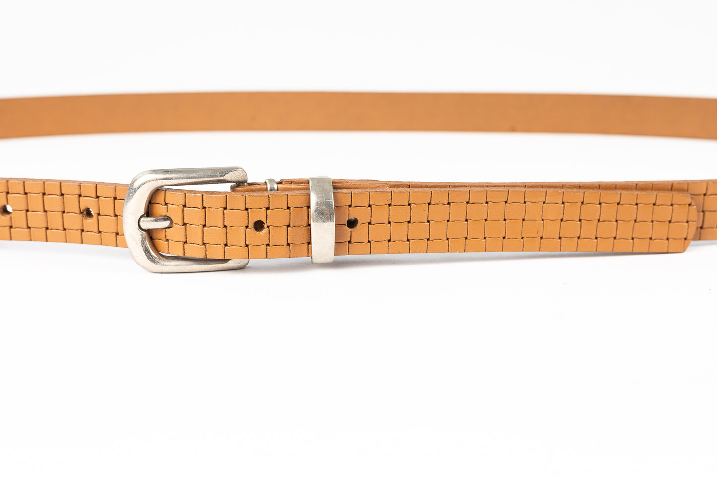 CINTURÓN DE DAMA UNIFAZ 20MM (CAMEL)