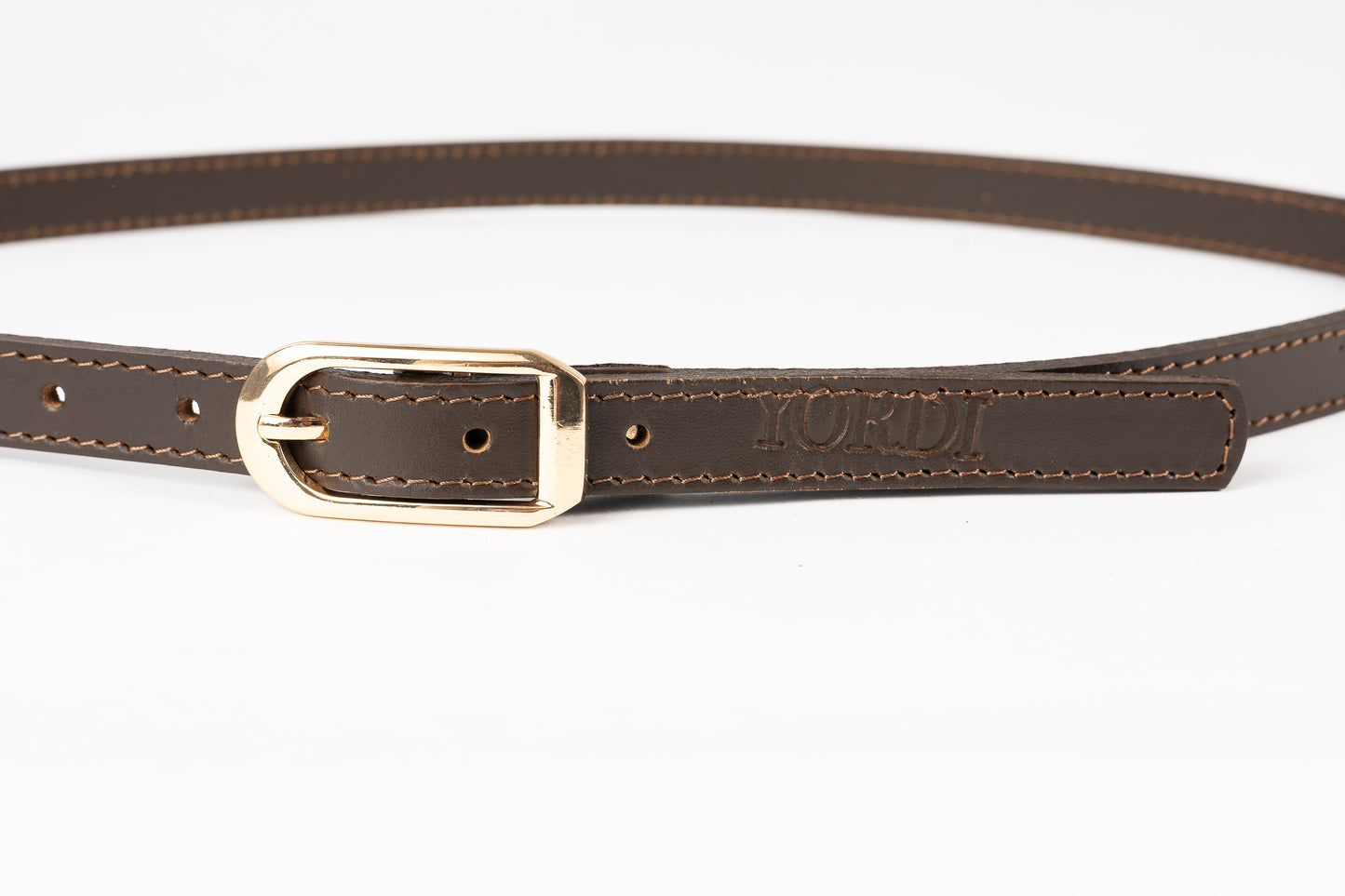 CINTURÓN DE DAMA UNIFAZ 20MM (MOCHA MOUSSE)