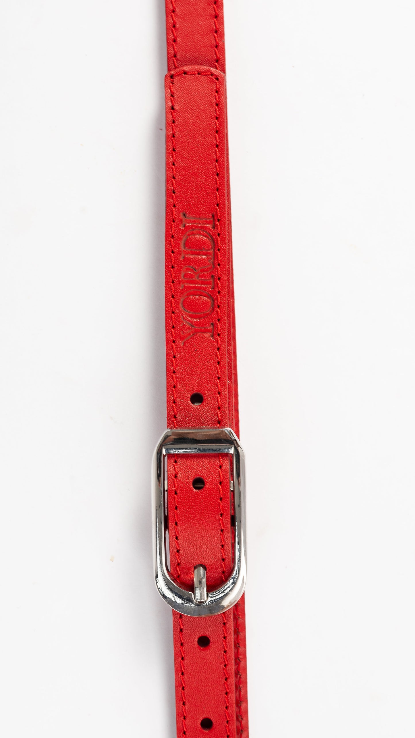 CINTURÓN DE DAMA UNIFAZ 20MM (ROJO)