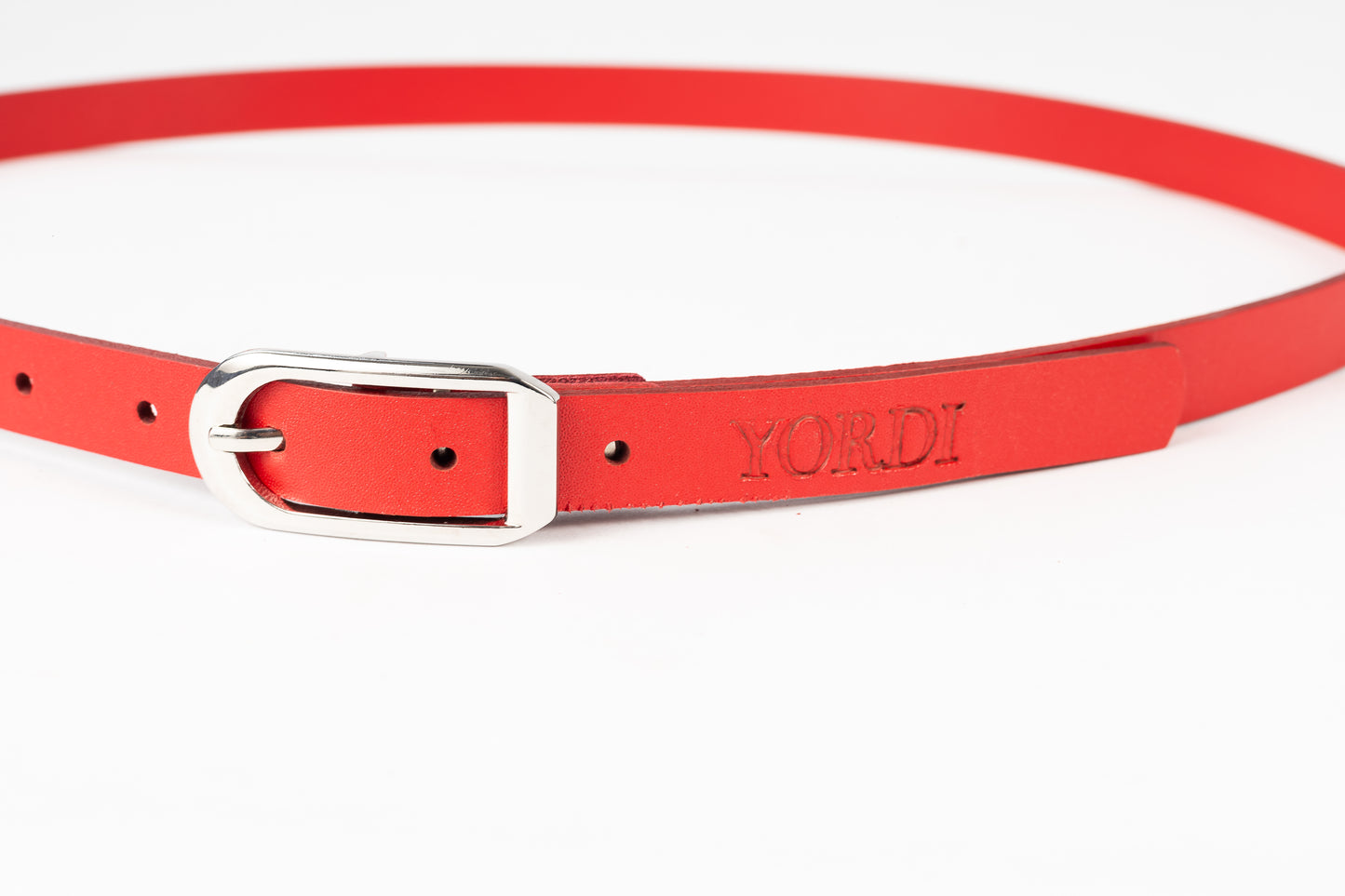 CINTURÓN DE DAMA UNIFAZ 20MM (ROJO)