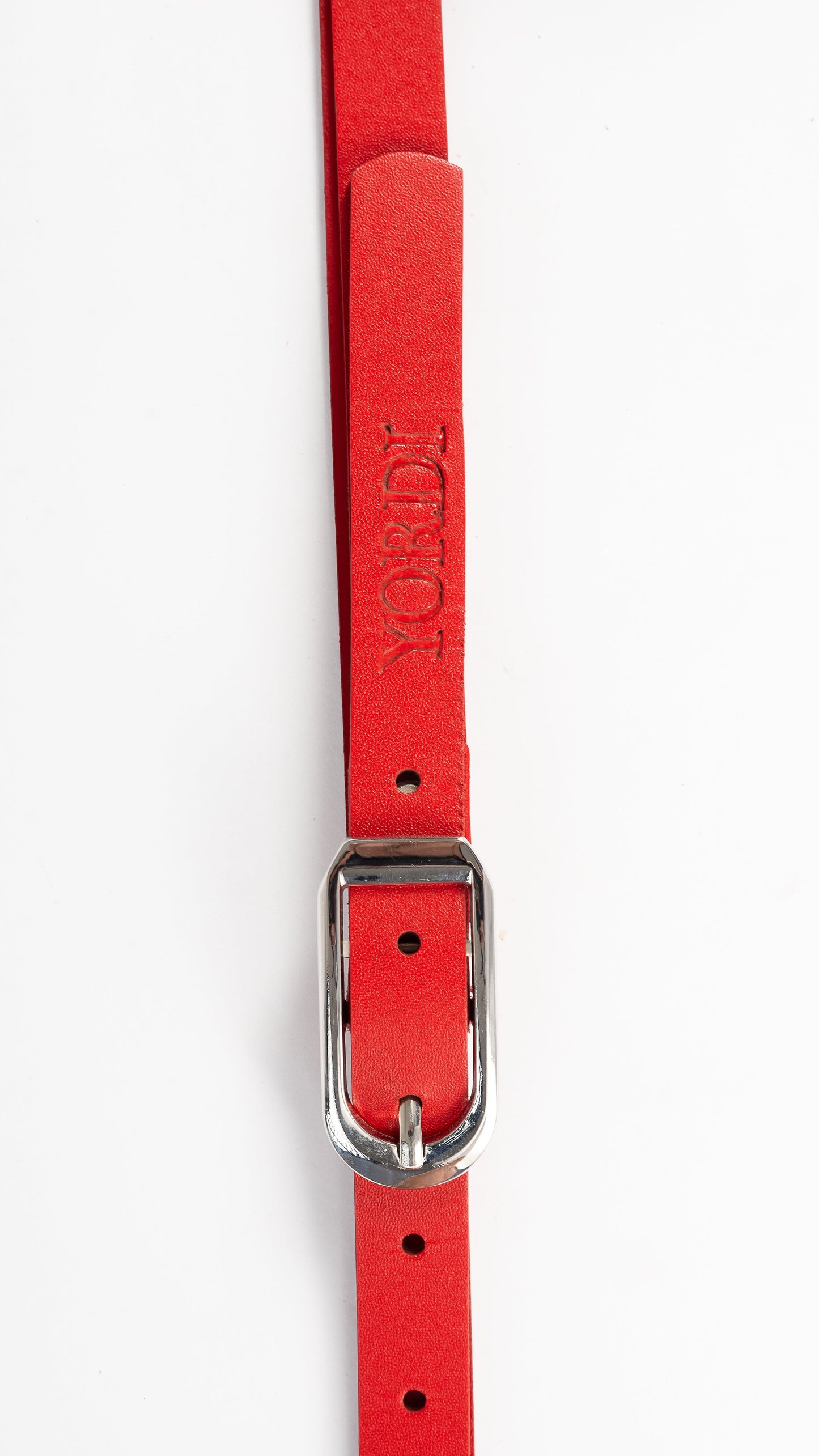 CINTURÓN DE DAMA UNIFAZ 20MM (ROJO)