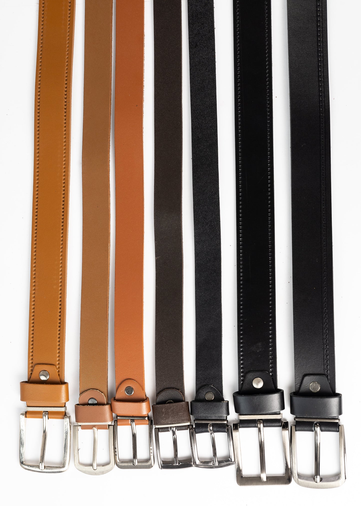 CINTURON UNIFAZ DE CABALLERO 27MM (CAMEL)